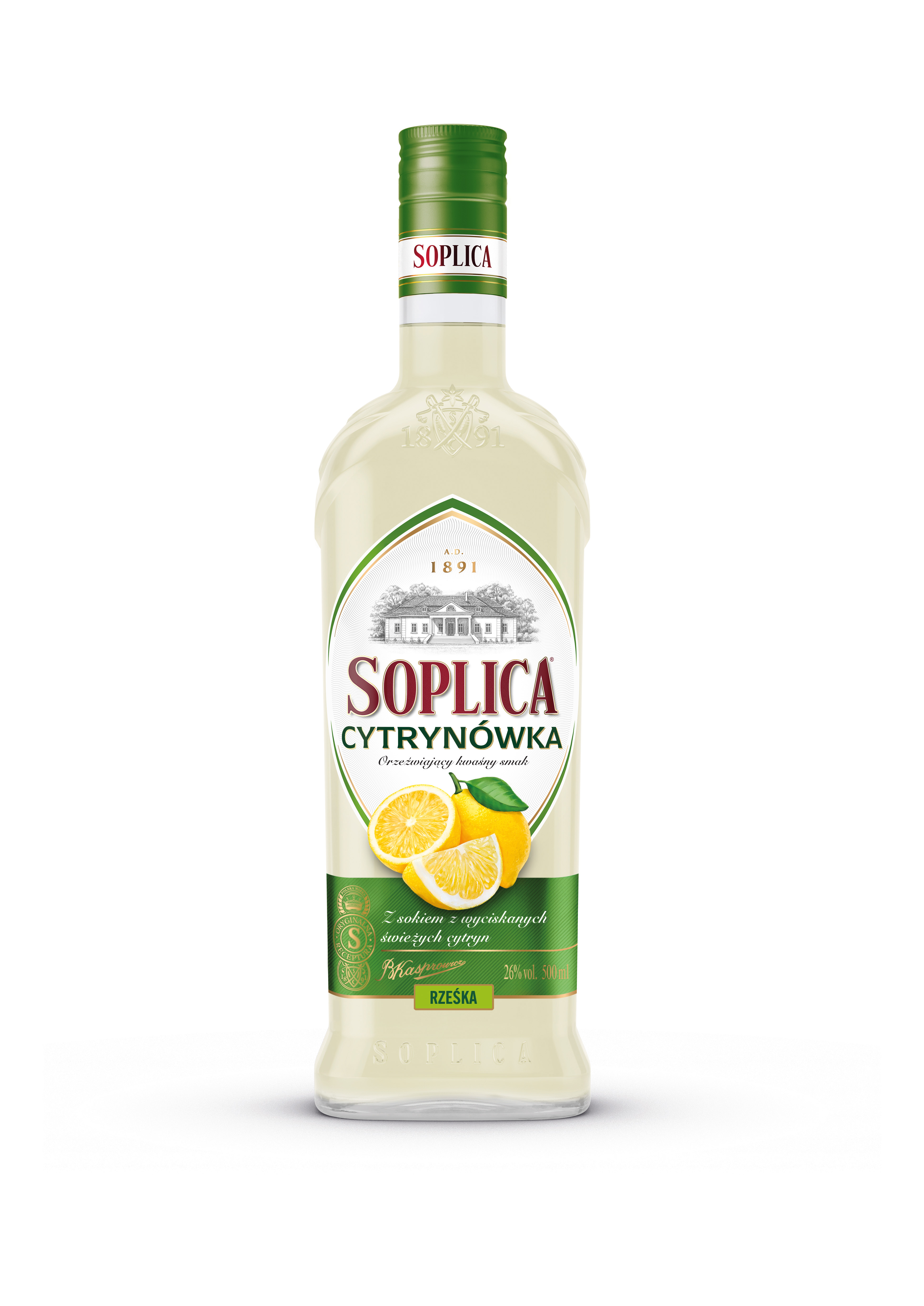 Likier Soplica Cytrynówka 26% 500 Ml