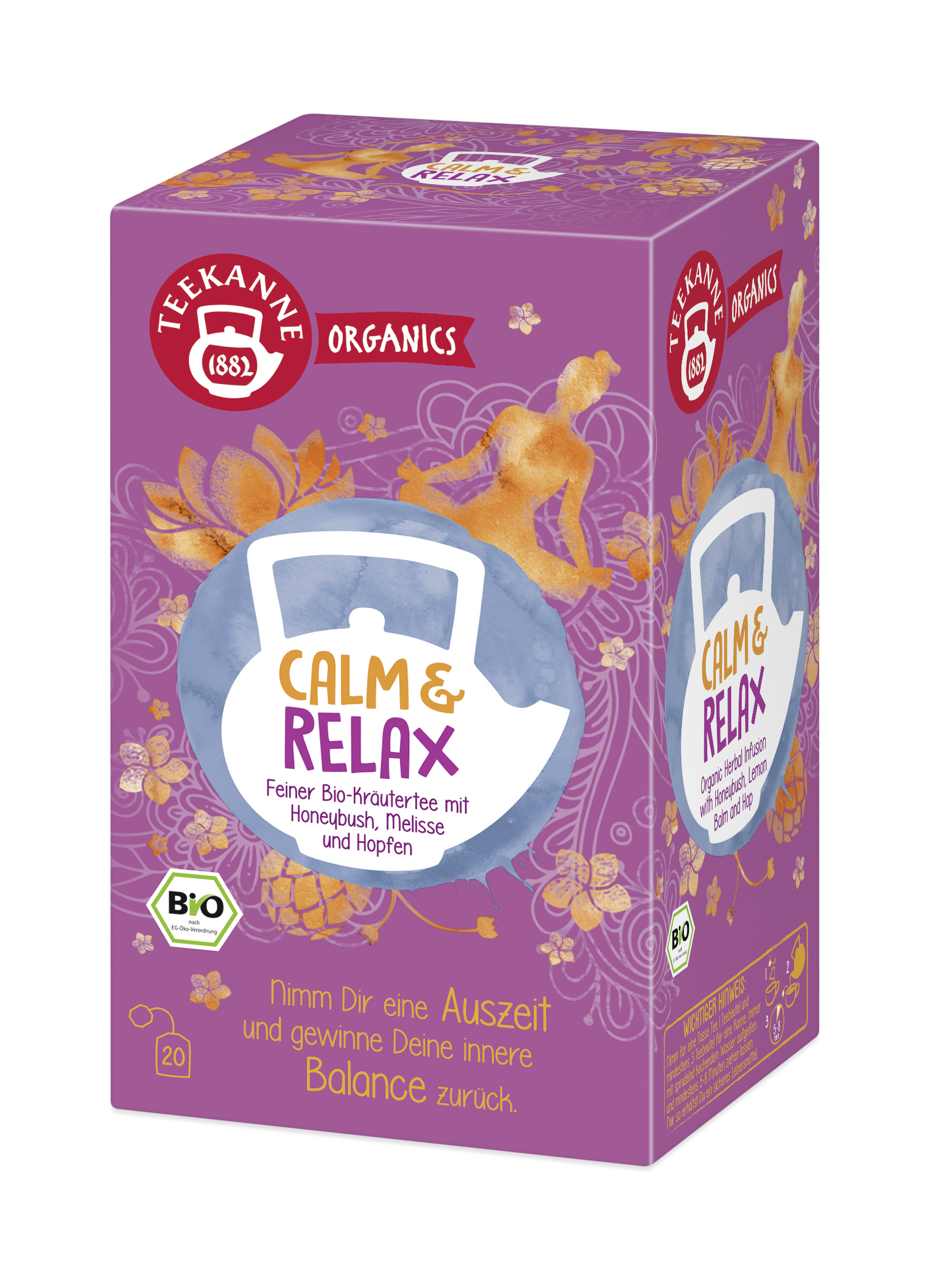 Teekanne Bio Calm & Relax 20 X 1,80G