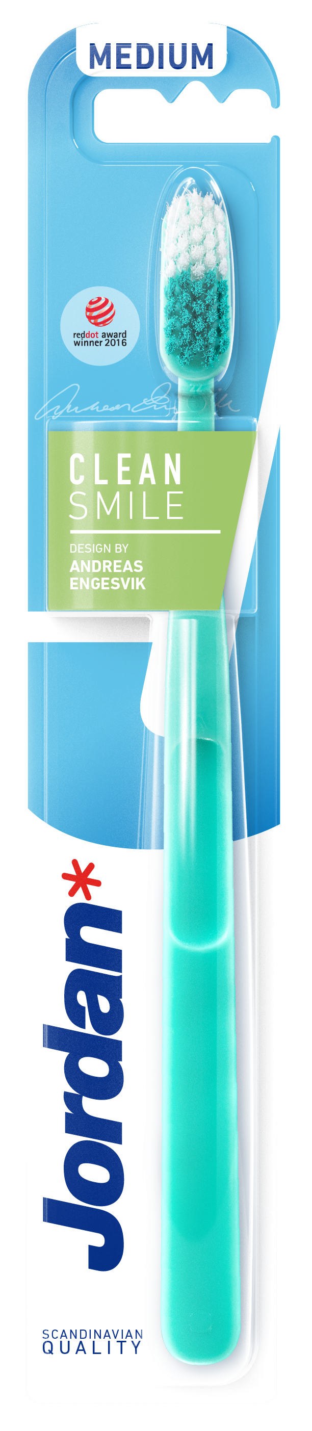 Jordan Szczoteczka Do Zębów Clean Smile Medium