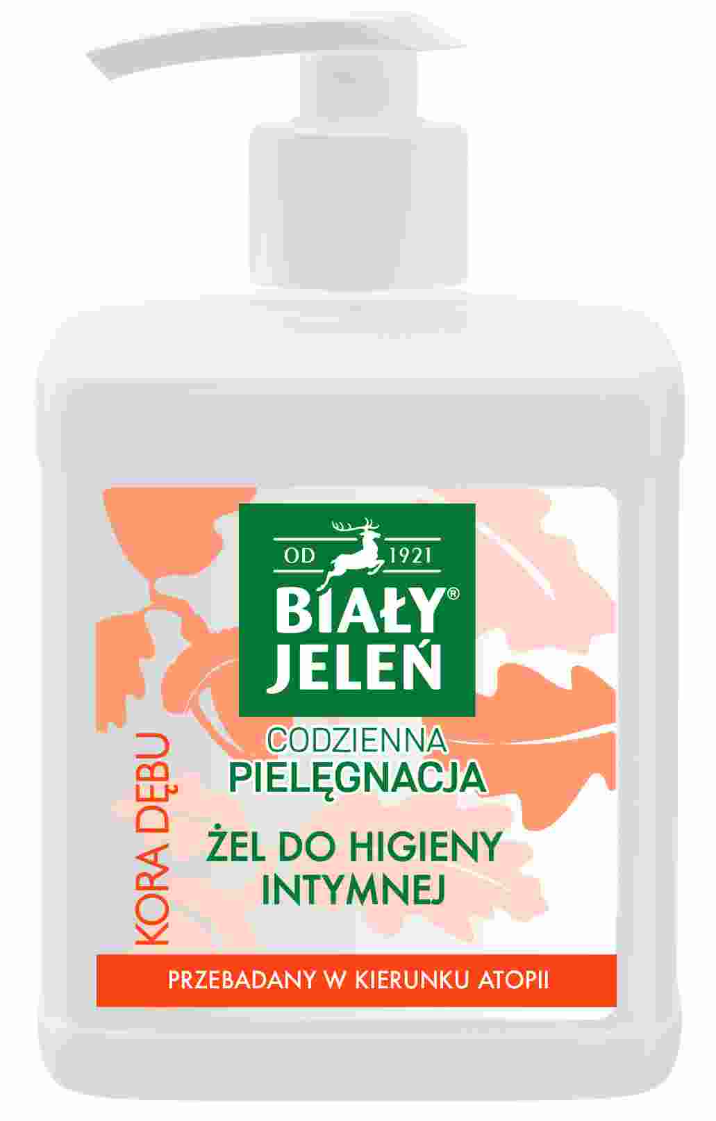 Biały Jeleń Żel Do Higieny Intymnej Z Ekstraktem Z Kory Dębu 500Ml