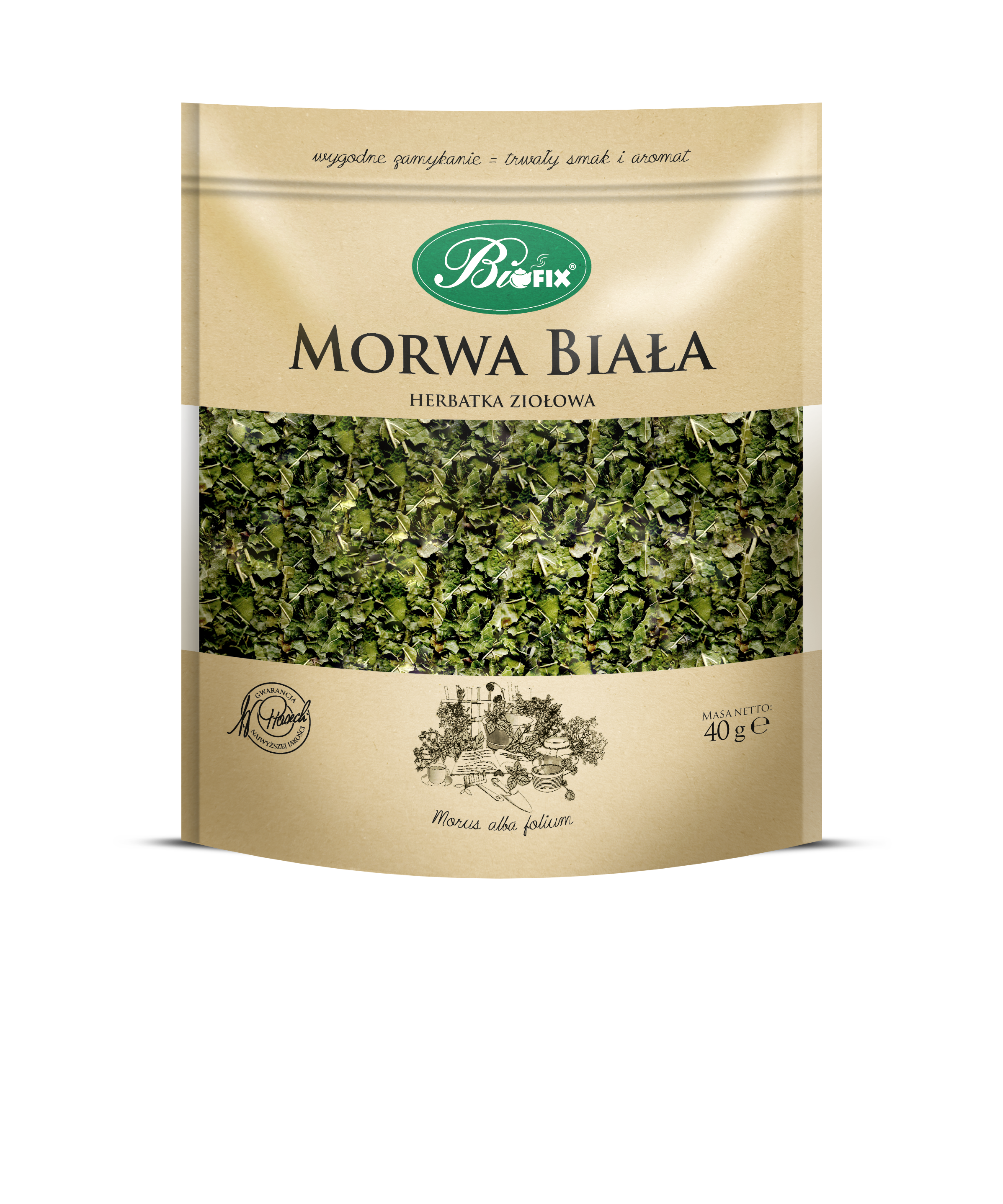 Bifix Morwa Biała Herbatka Ziołowa Liściasta 40G