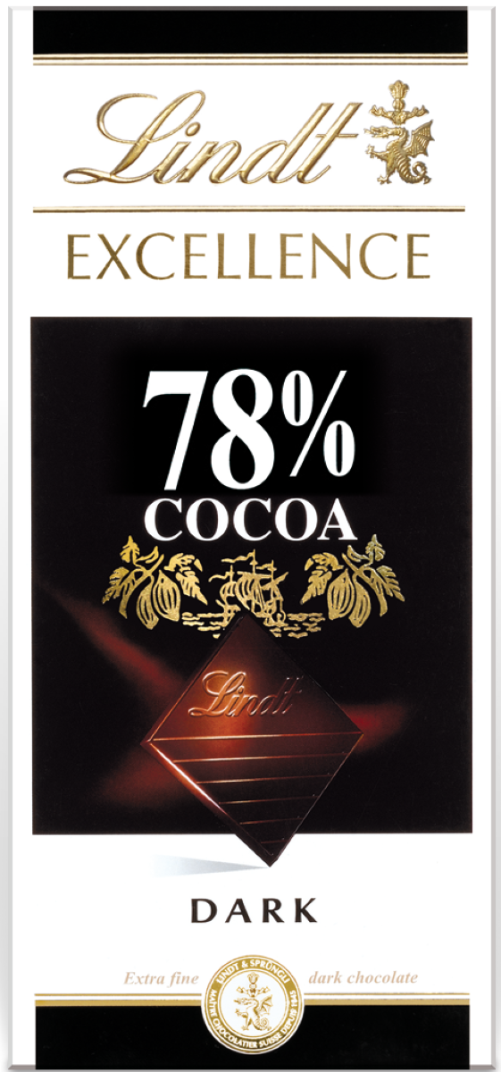 Lindt Excellence 78% Cocoa 100G