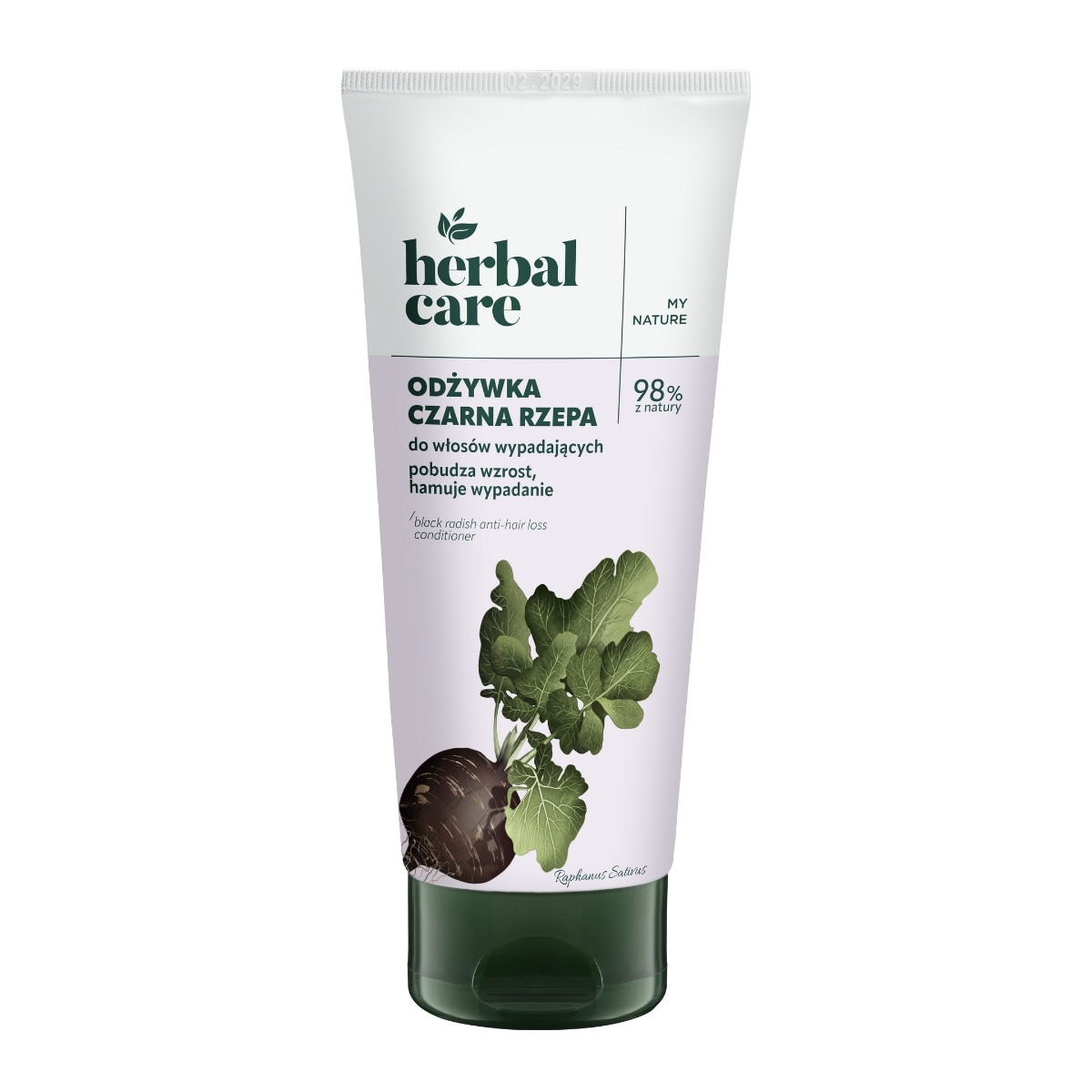 Herbal Care Odżywka Do Włosów Wypadających Czarna Rzepa, 200 Ml