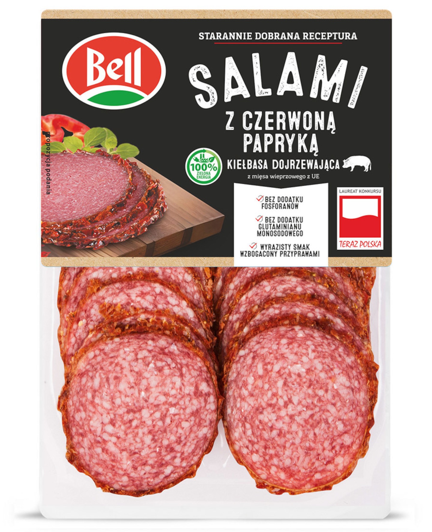 Salami Z Czerwoną Papryką 80G