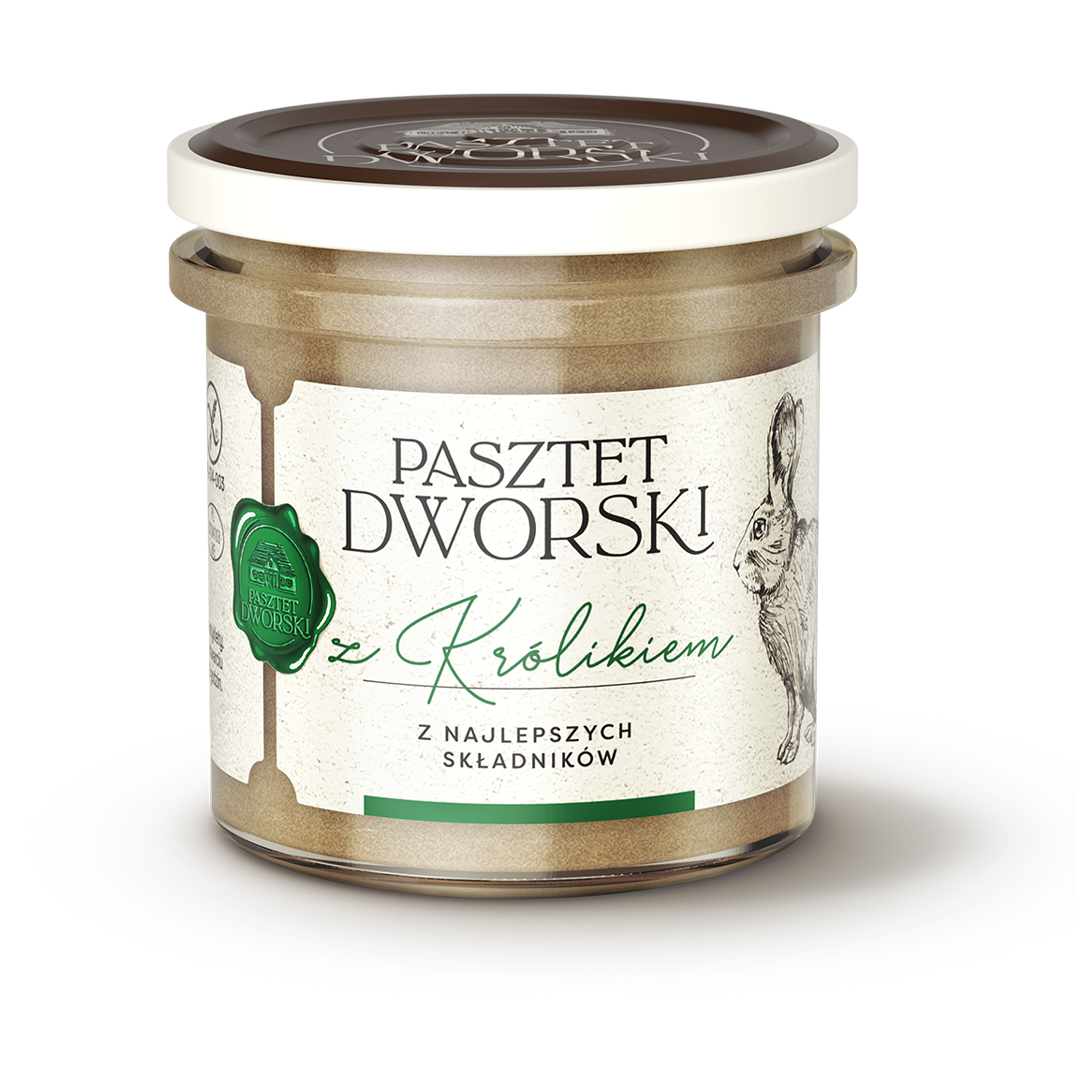 Profi Pasztet Dworski Z Królikiem 130 G