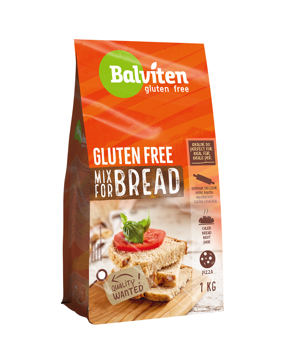 Balviten Mix For Bread. Mieszanka Do Wypieku Chleba 1000G.Produkt Bezglutenowy