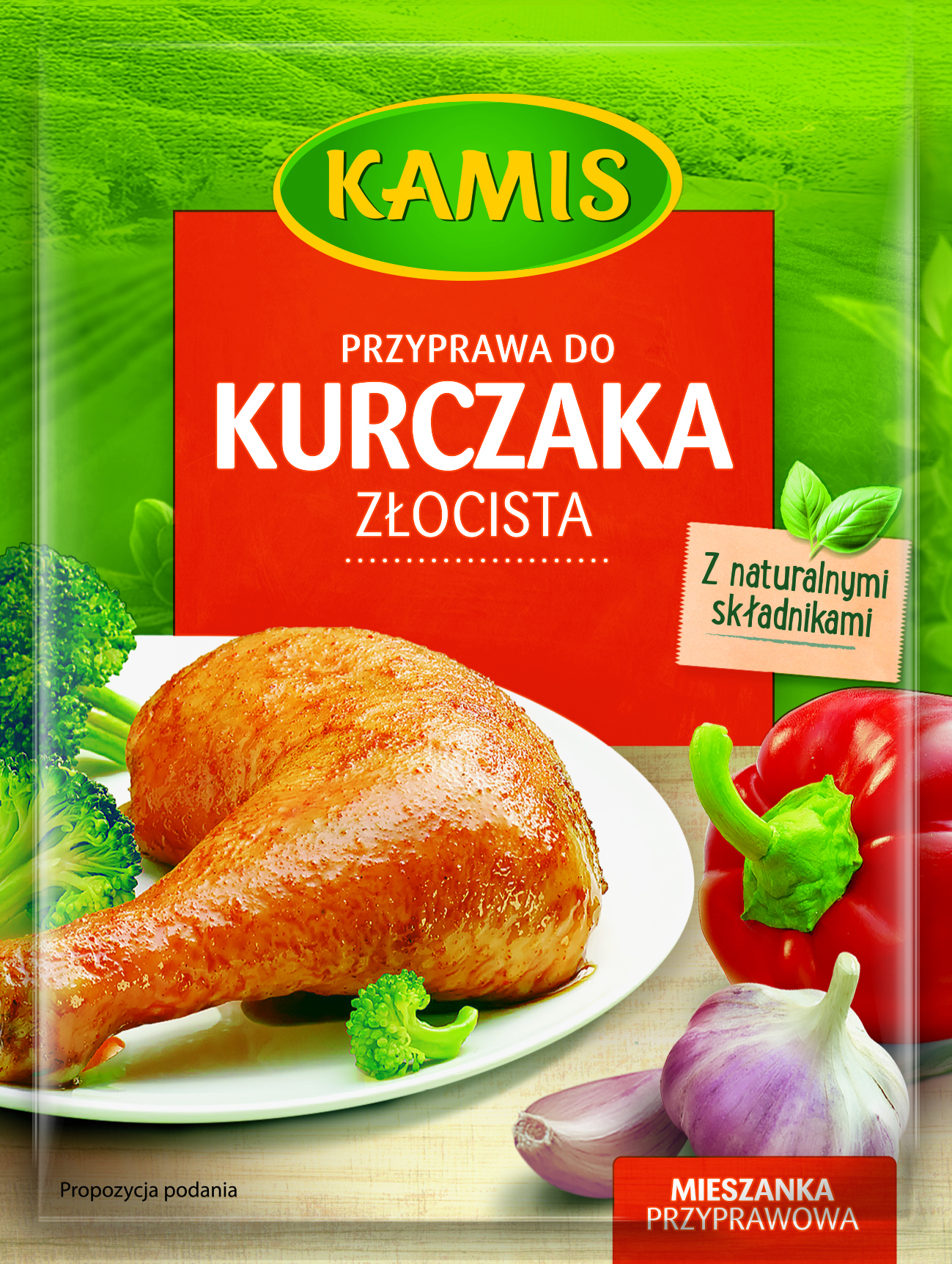 Kamis Przyprawa Do Kurczaka Złocista 20G