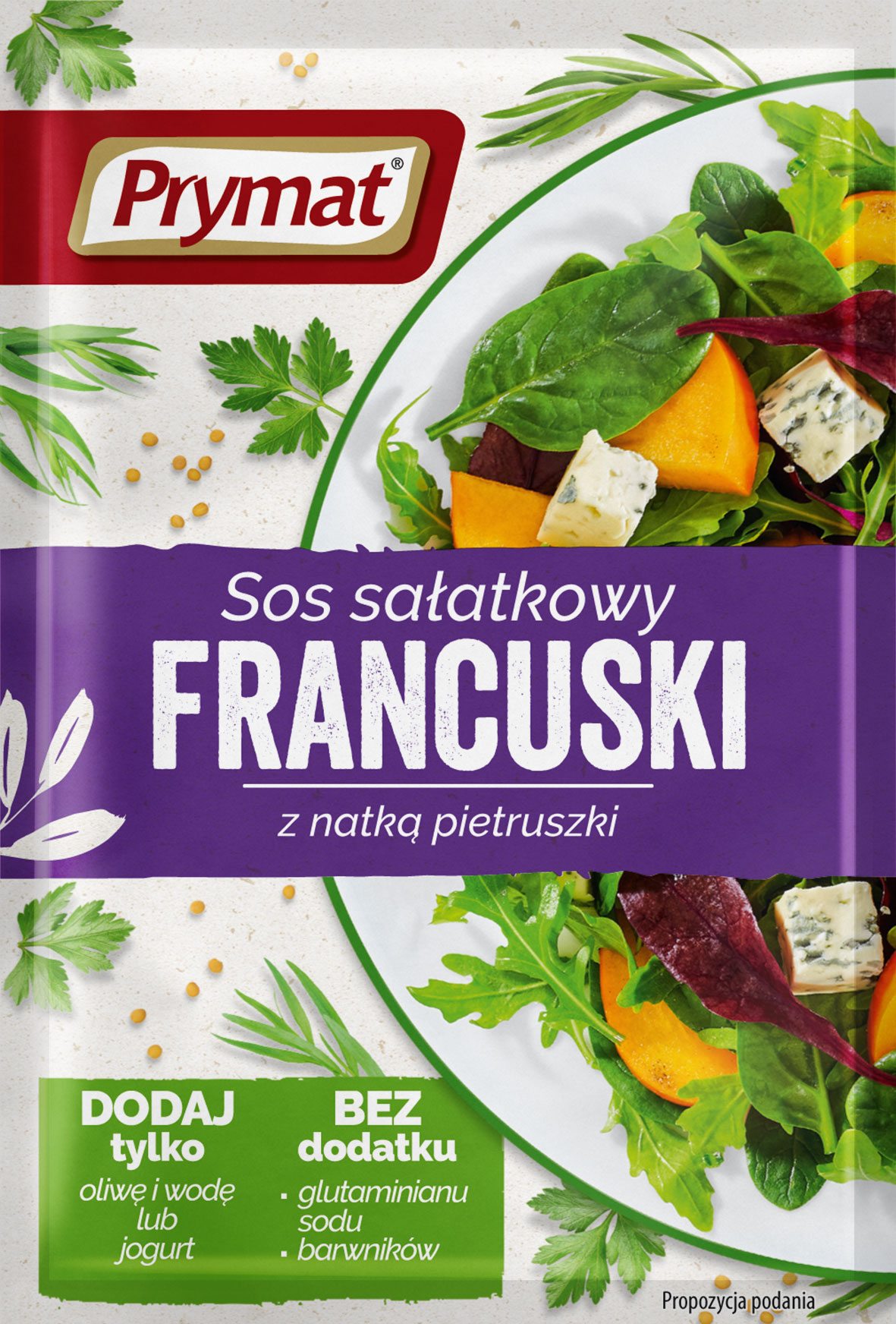Sos Sałatkowy Francuski Vinaigrette 9G Prymat