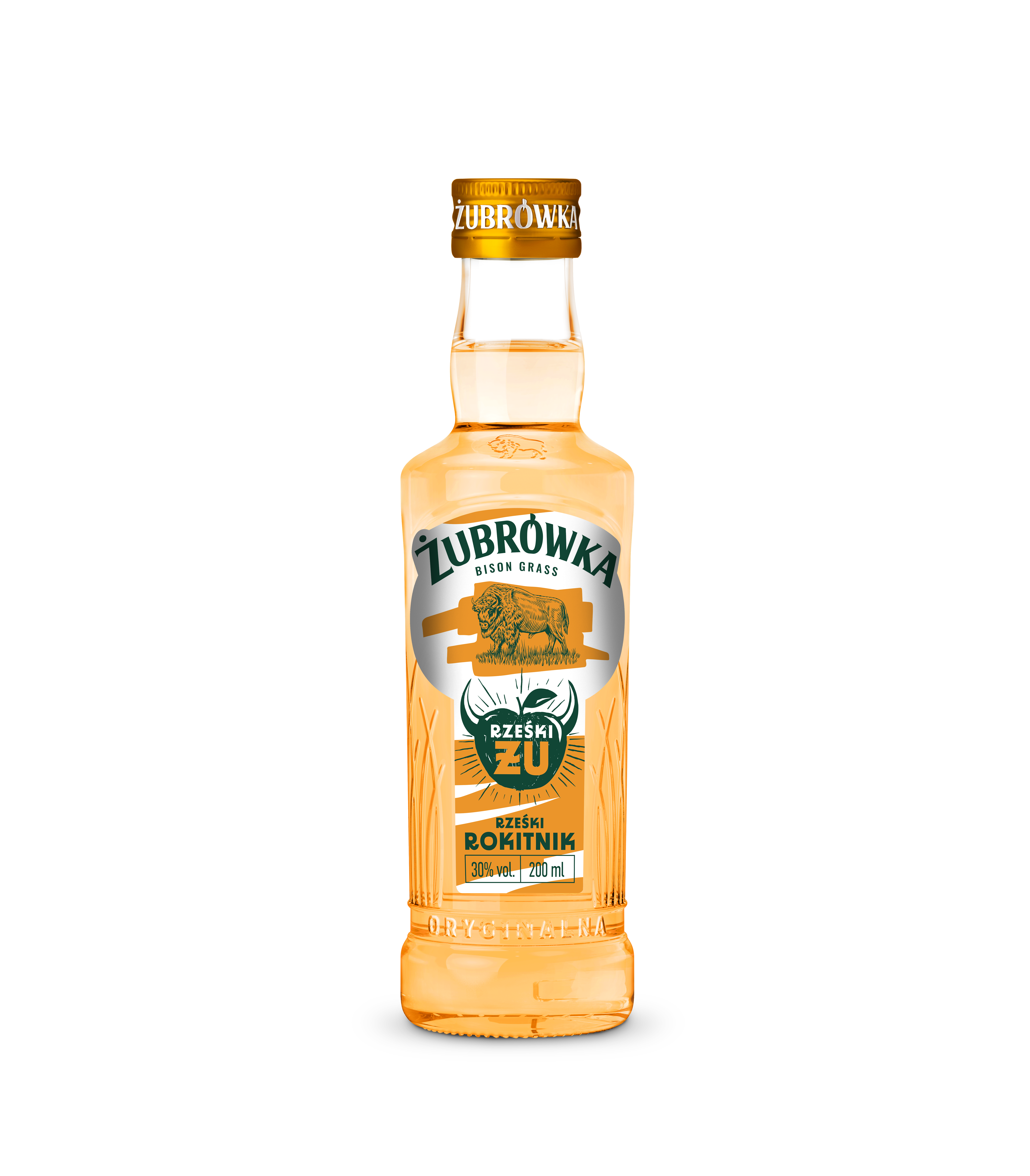 Żubrówka Żu Fresh Rześki Rokitnik 200 Ml 30%