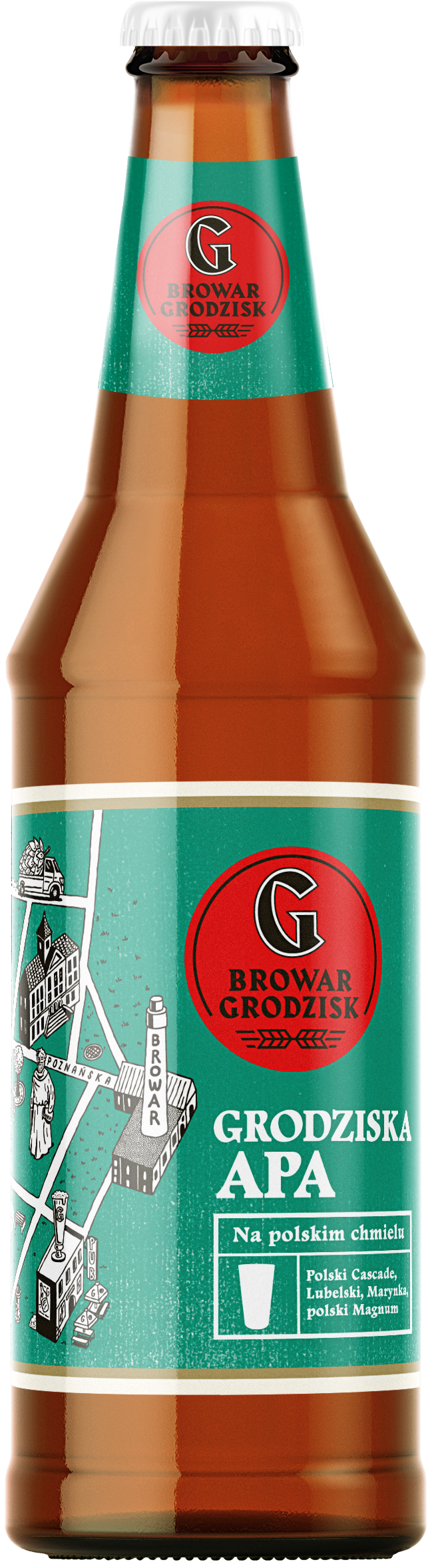 Grodziska Apa Butelka Zwrotna 500 Ml Browar Grodzisk