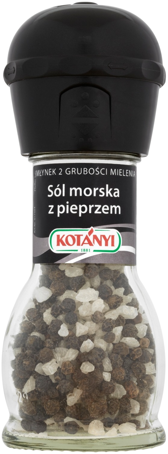 Kotanyi Młynek Sól Morska Z Pieprzem 65G