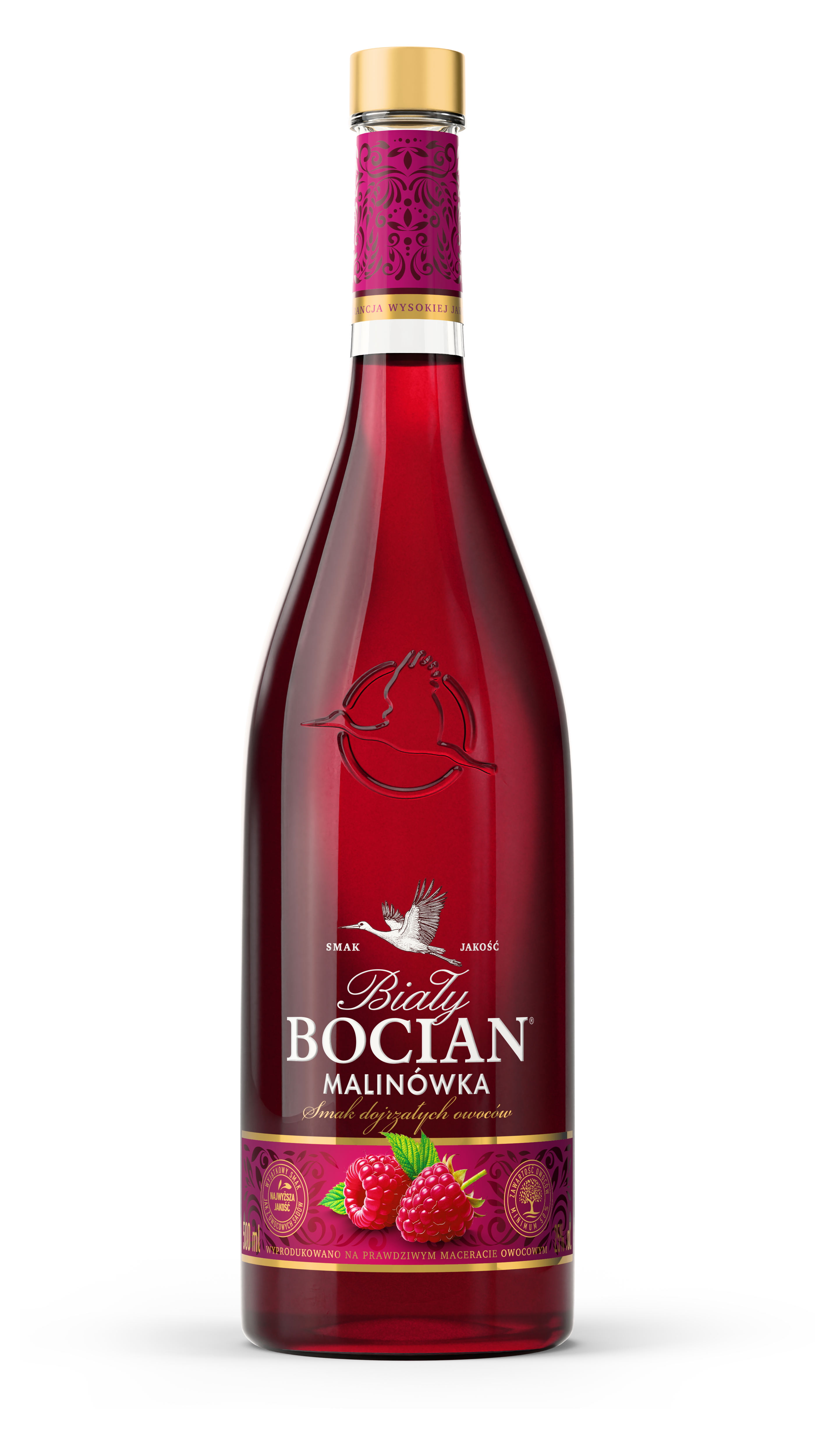 Biały Bocian Malinówka 25% 500Ml