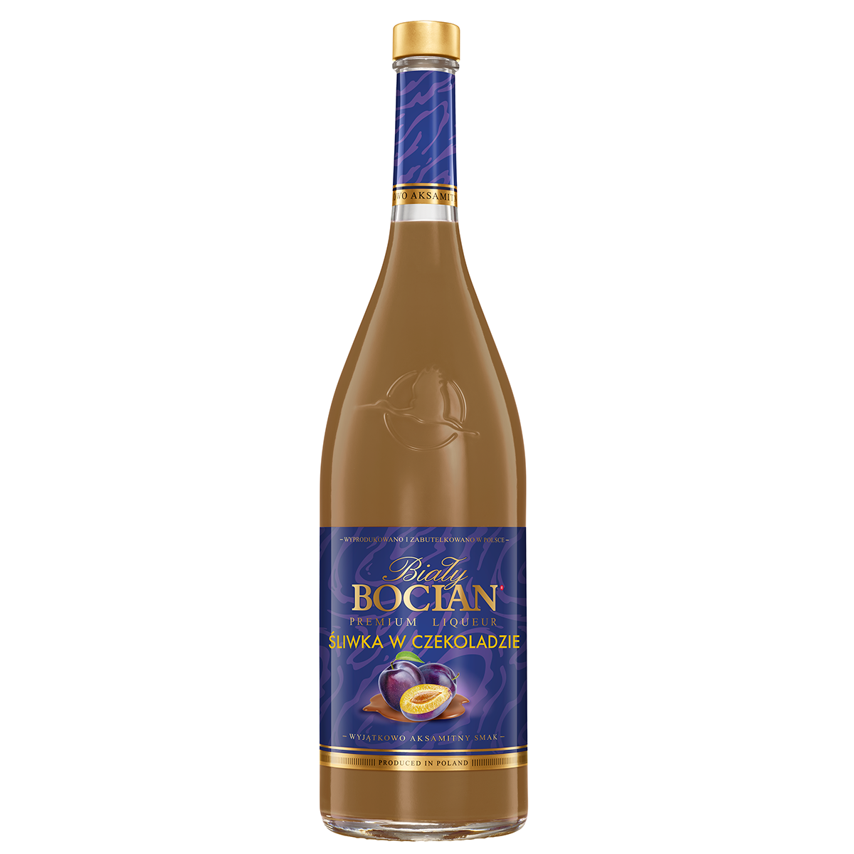 Biały Bocian Śliwka W Czekoladzie 16% 500Ml