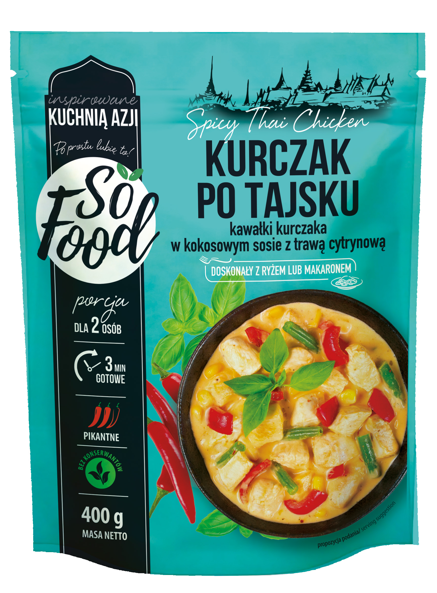 So Food Kurczak Po Tajsku 400G.