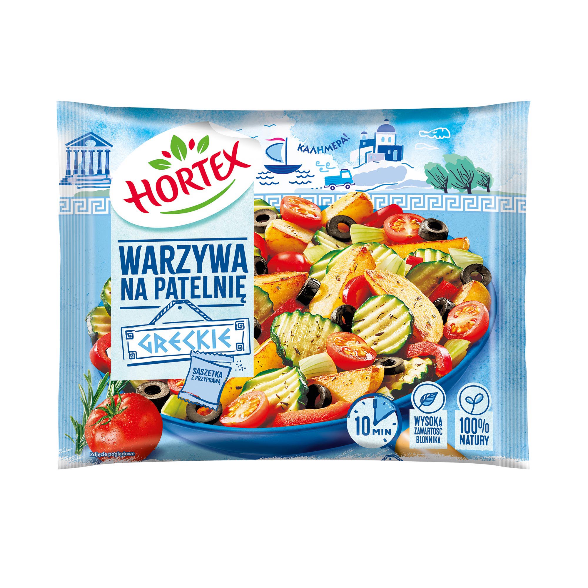 Hortex Warzywa Na Patelnię Greckie 400G
