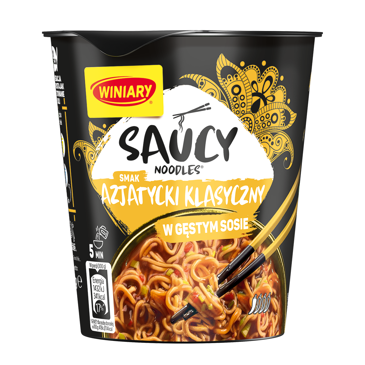 Winiary Saucy Noodles Smak Azjatycki Klasyczny Cup 75G