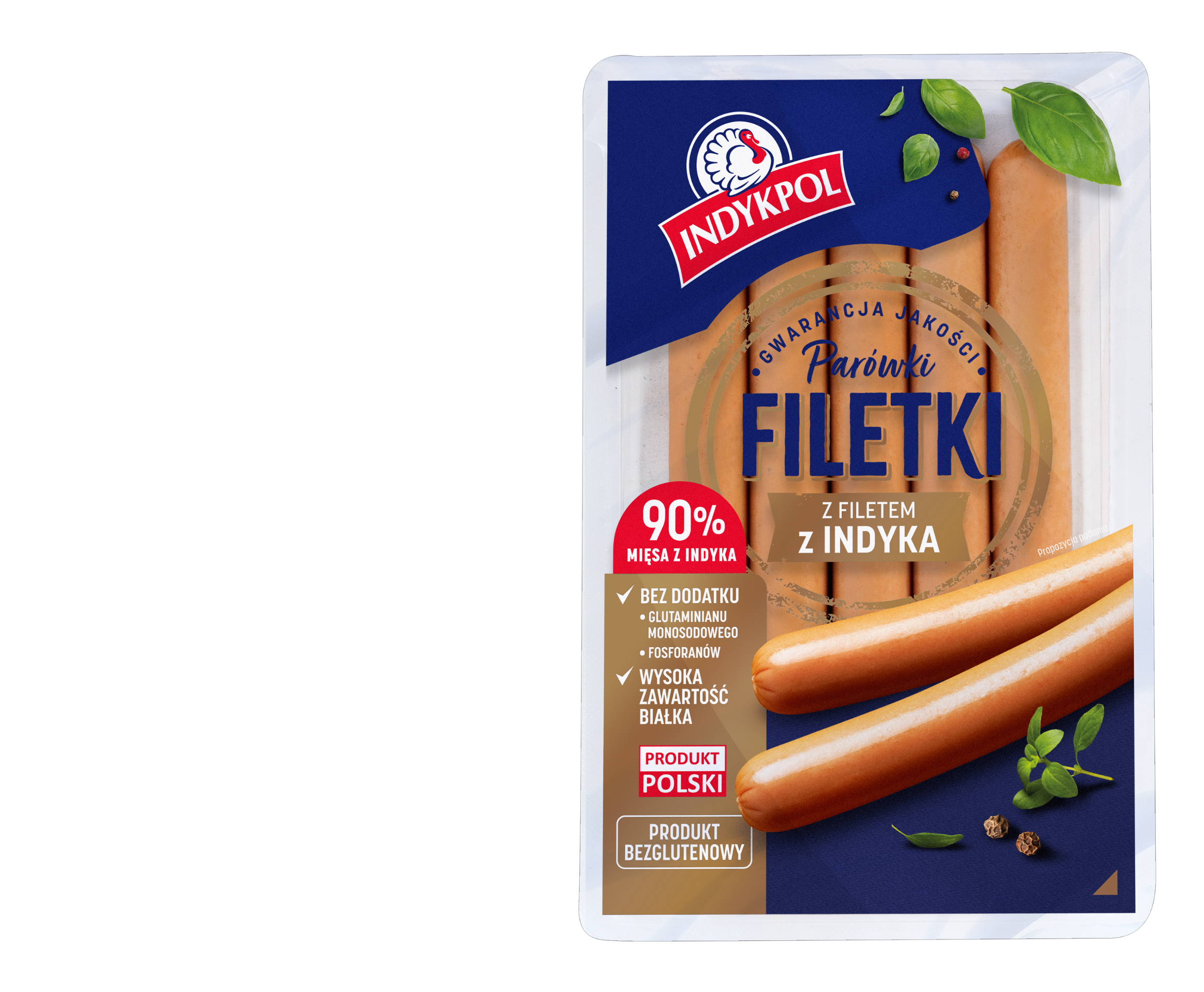 Parówki Filetki Z Filetem Indyka 200G Indykpol