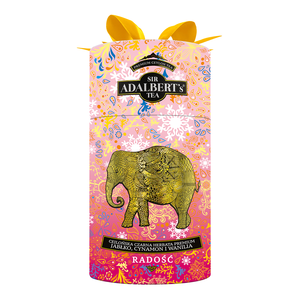 Adalbert'S Herbata Czarna Radość - Jabłko, Cynamon I Wanilia - 80G