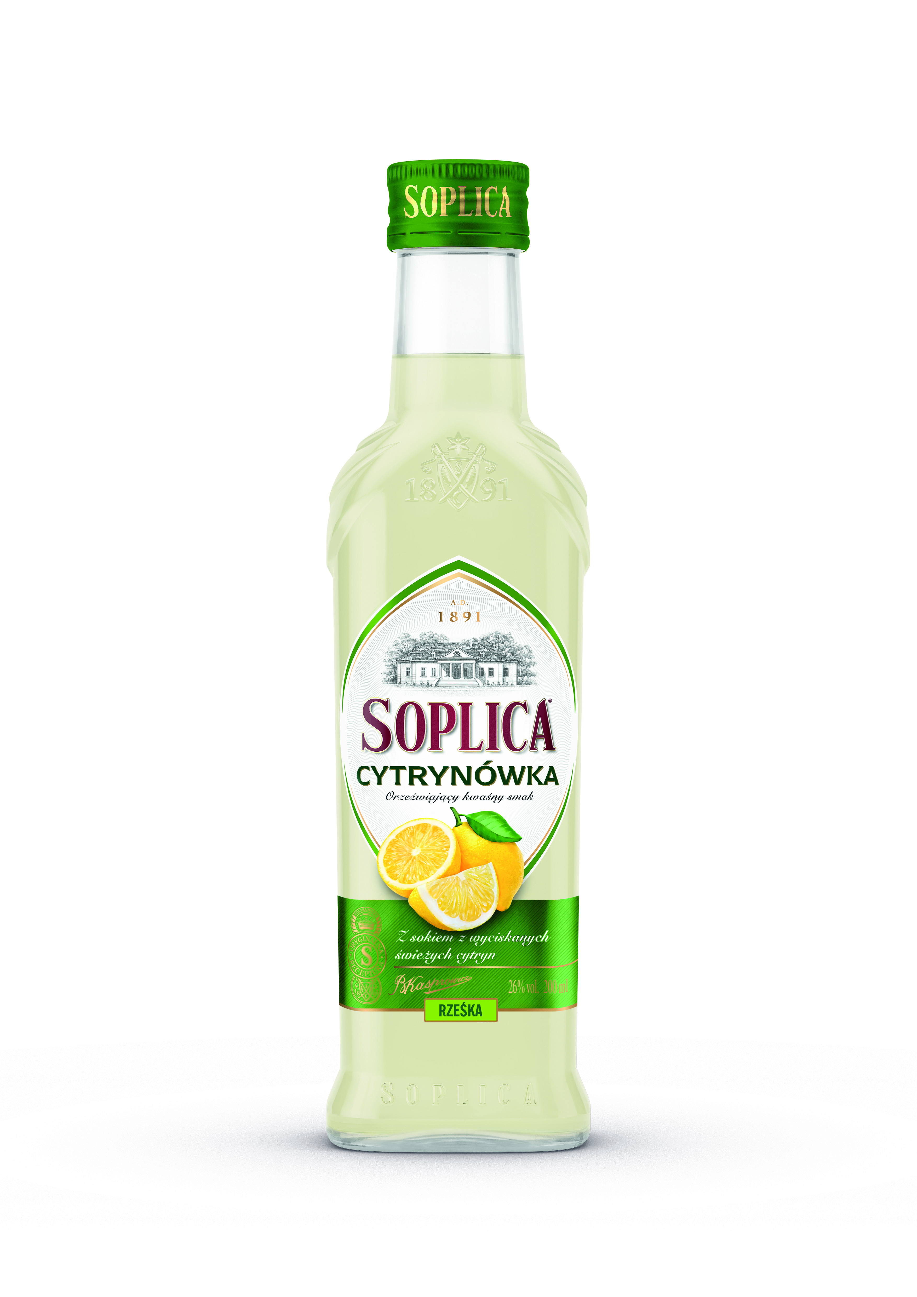 Likier Soplica Cytrynówka 26% 200 Ml
