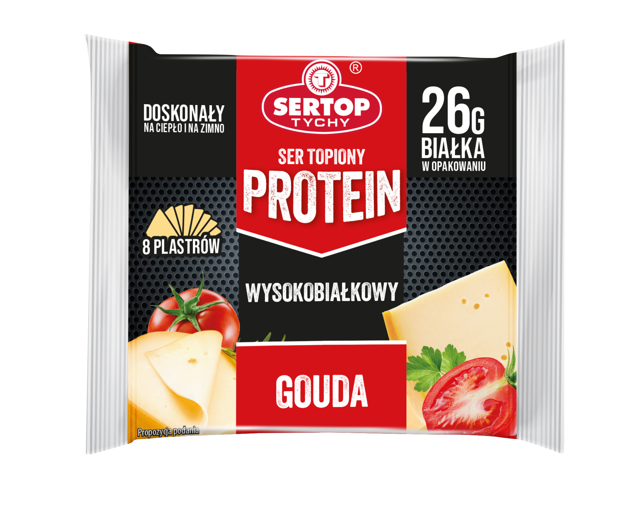 Ser Topiony W Plastrach Protein Z Serem Gouda 130 G Sertop