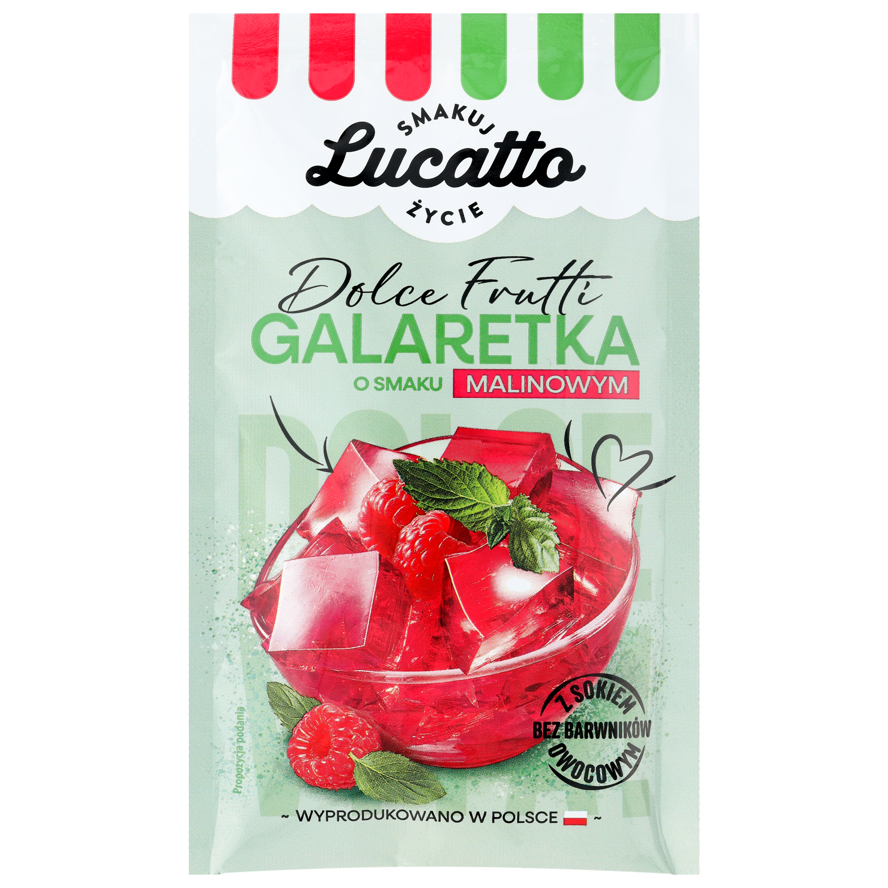 Galaretka Malinowa Lucatto 70G