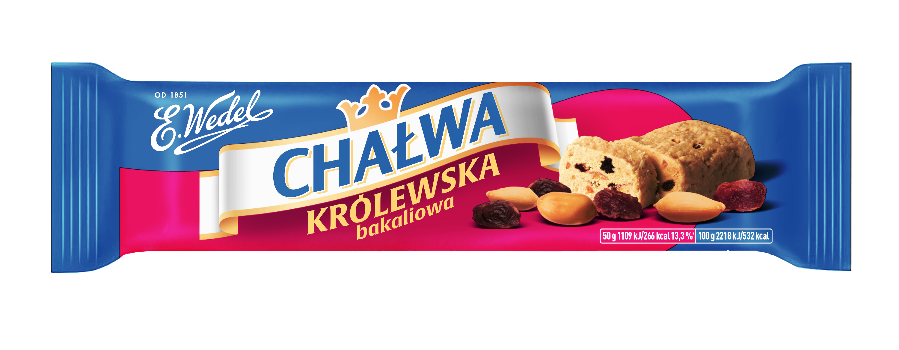 E. Wedel Chałwa Królewska Bakaliowa 50G