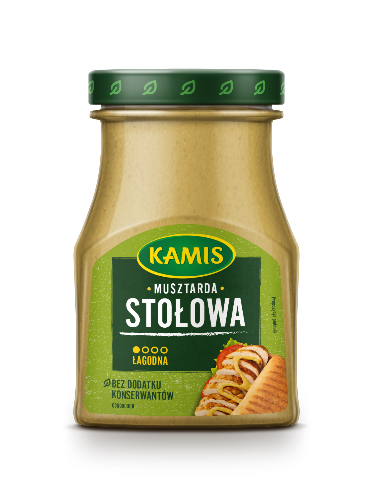 Kamis Musztarda Stołowa 185G