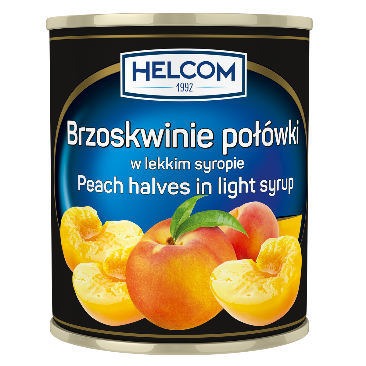 Brzoskwinie Połówki 2,6 Kg Helcom