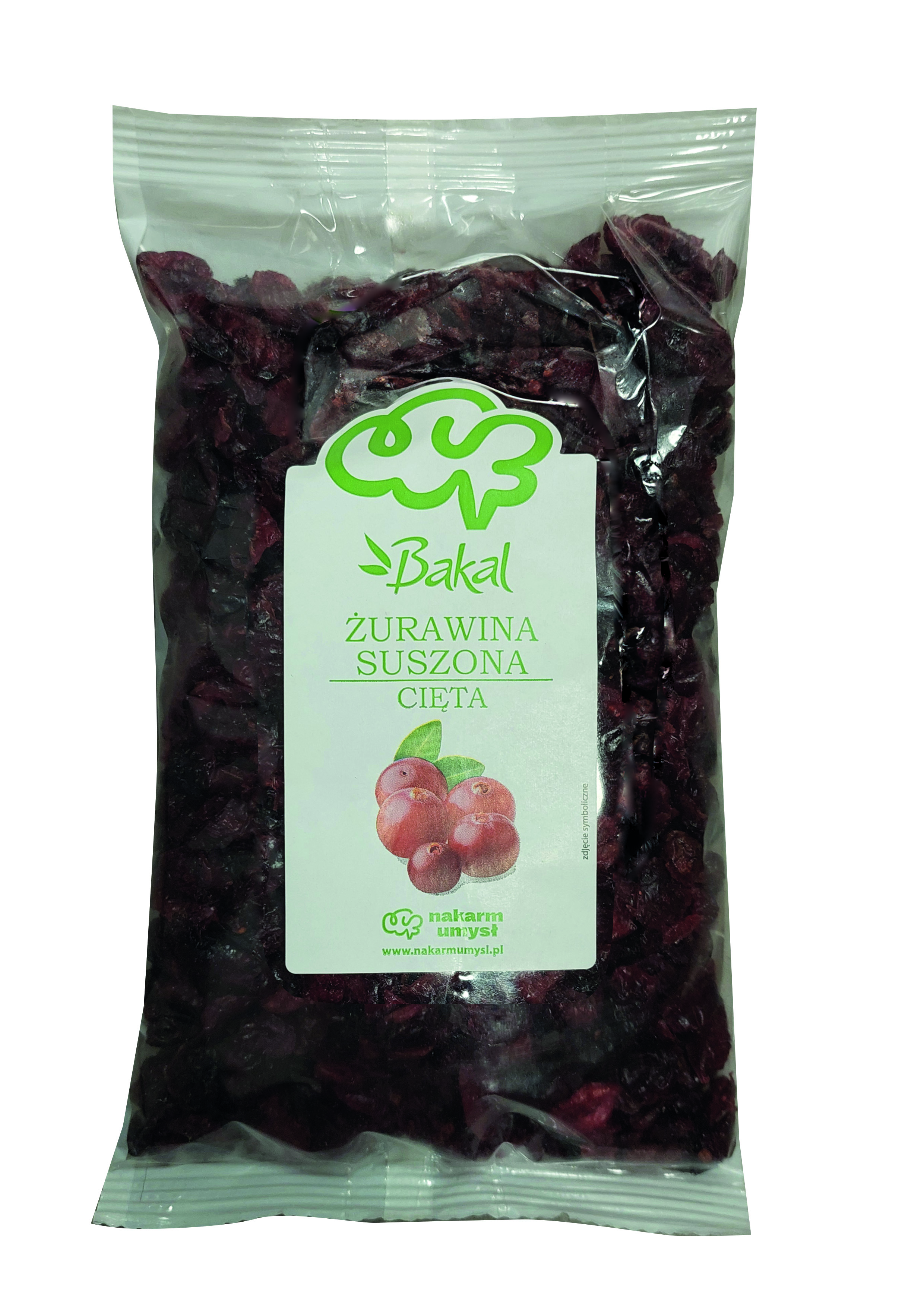 Żurawina Suszona Cięta Bakal 400G