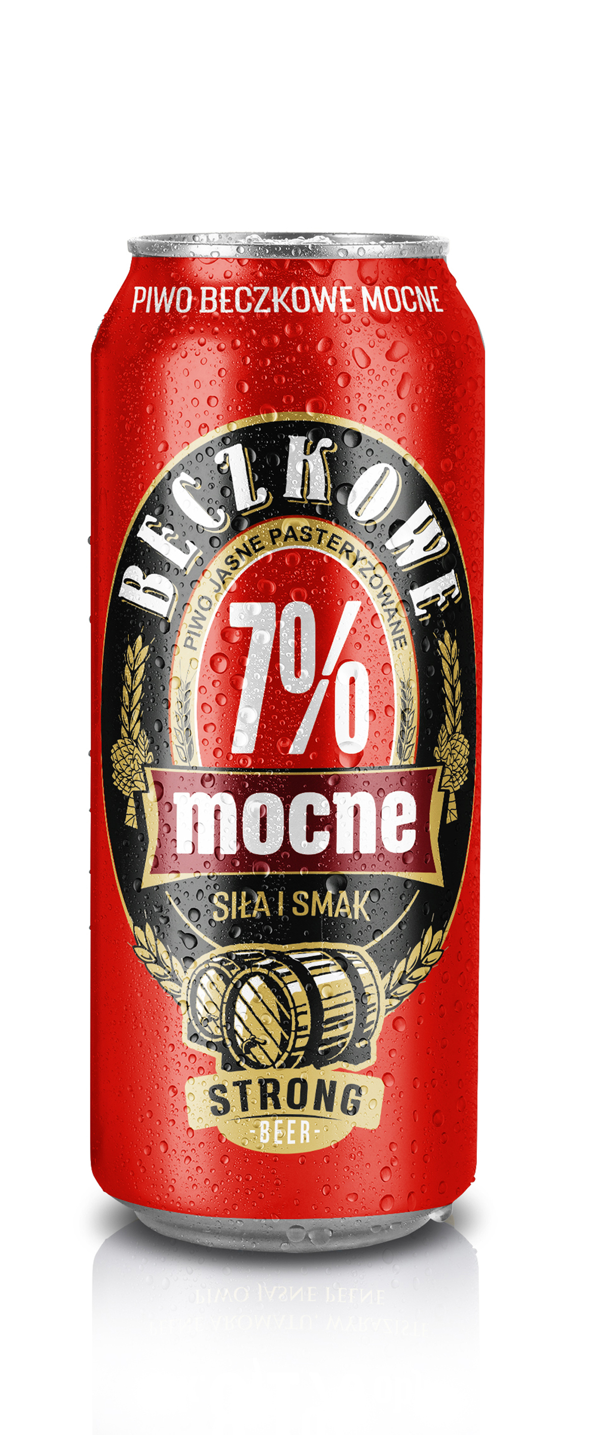 Piwo Beczkowe Mocne 7% 500 Ml Puszka