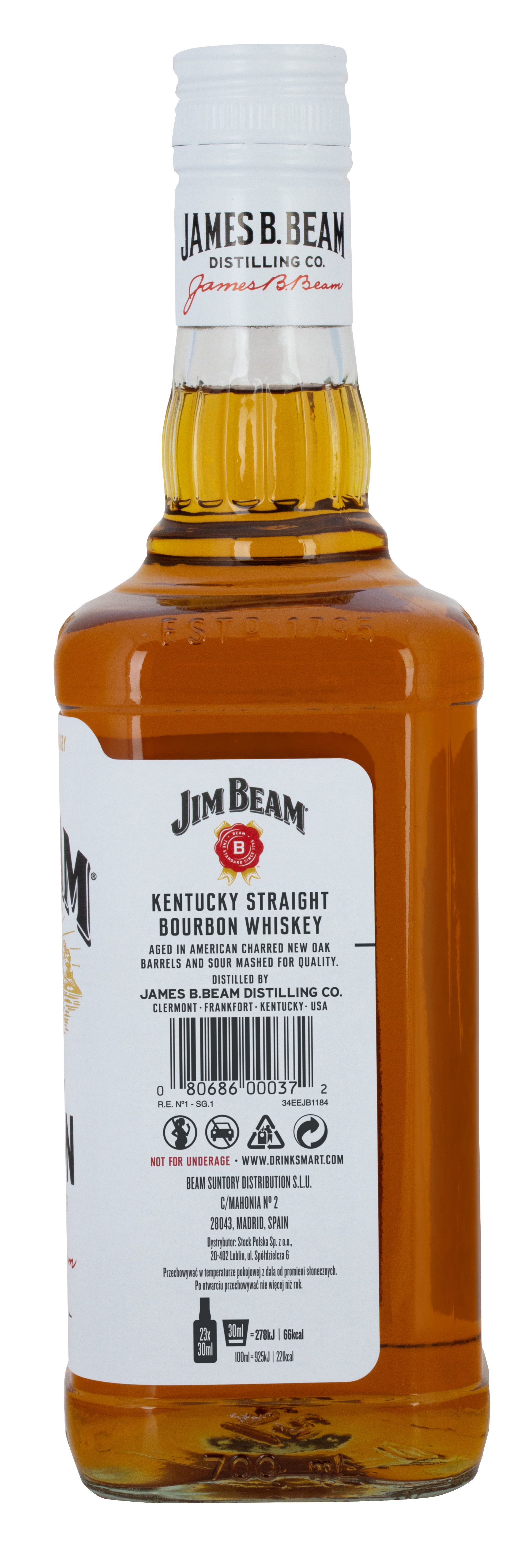 Jim Beam White 40% 200 Ml