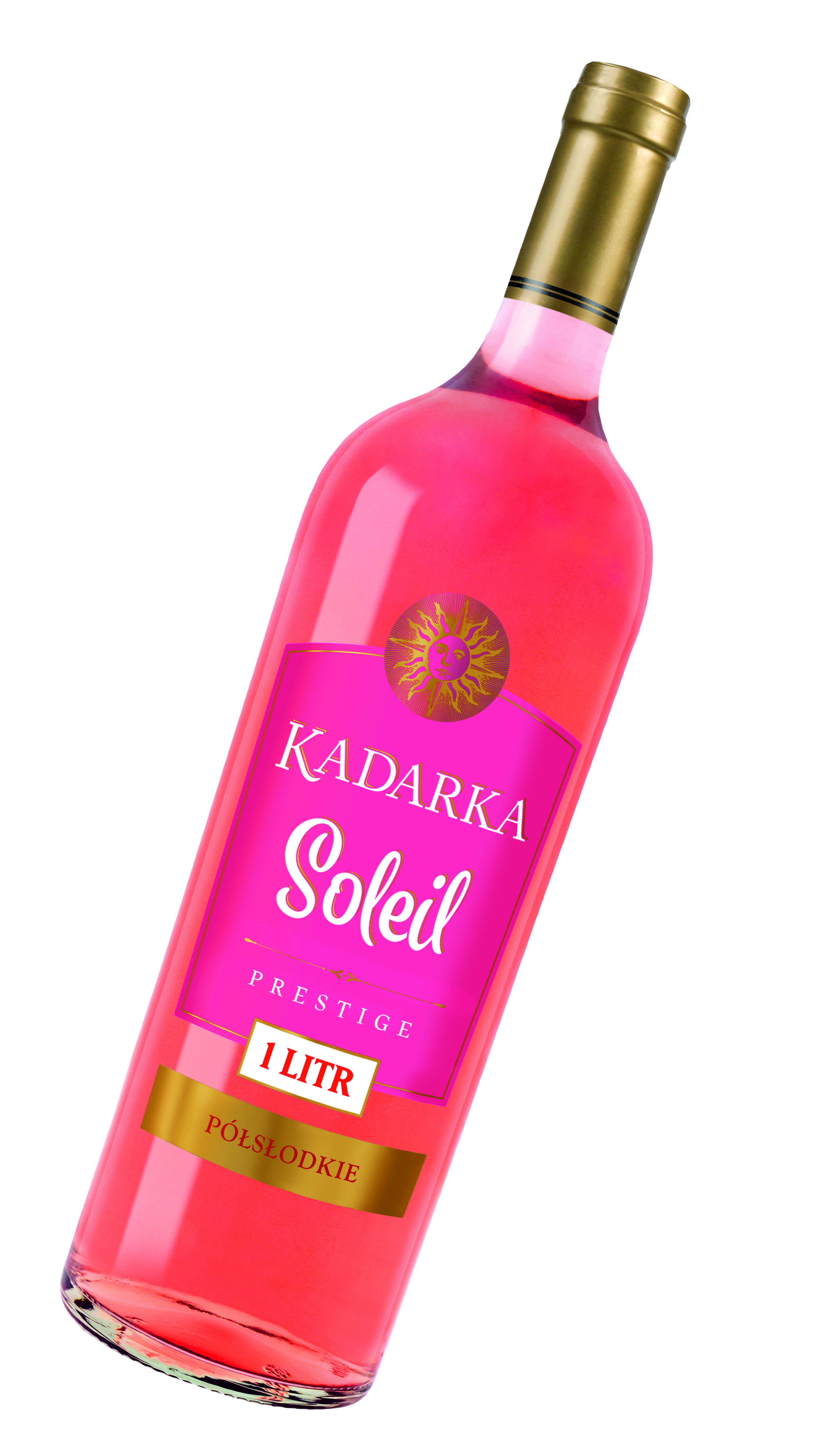 Kadarka Soleil Prestige Różowa Półsłodka 1000 Ml 11%