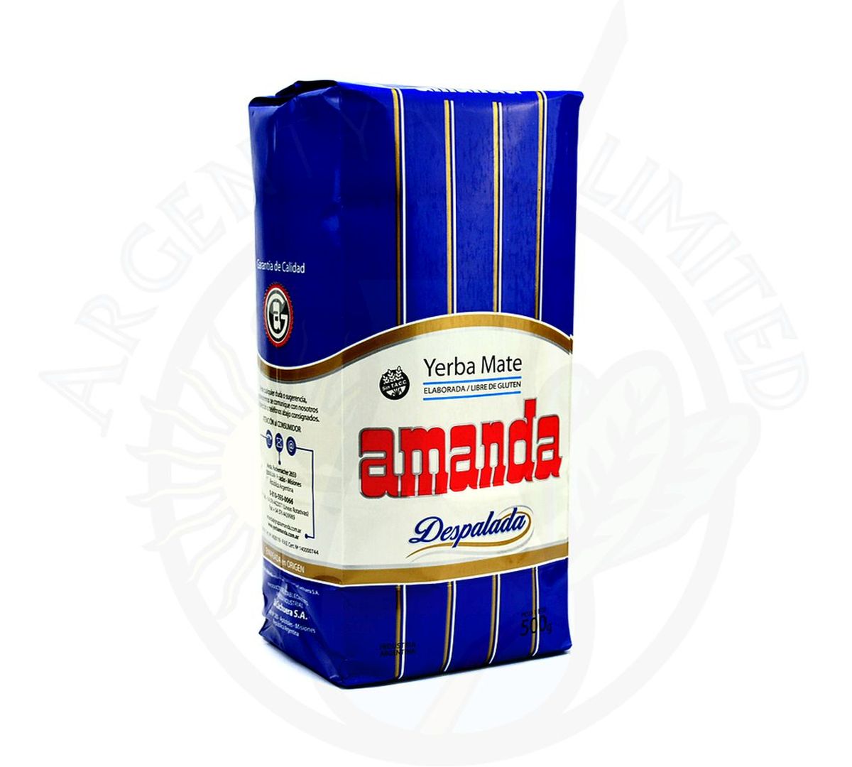 Argentina Herbata Yerba Mate Amanda Despelada 500G
