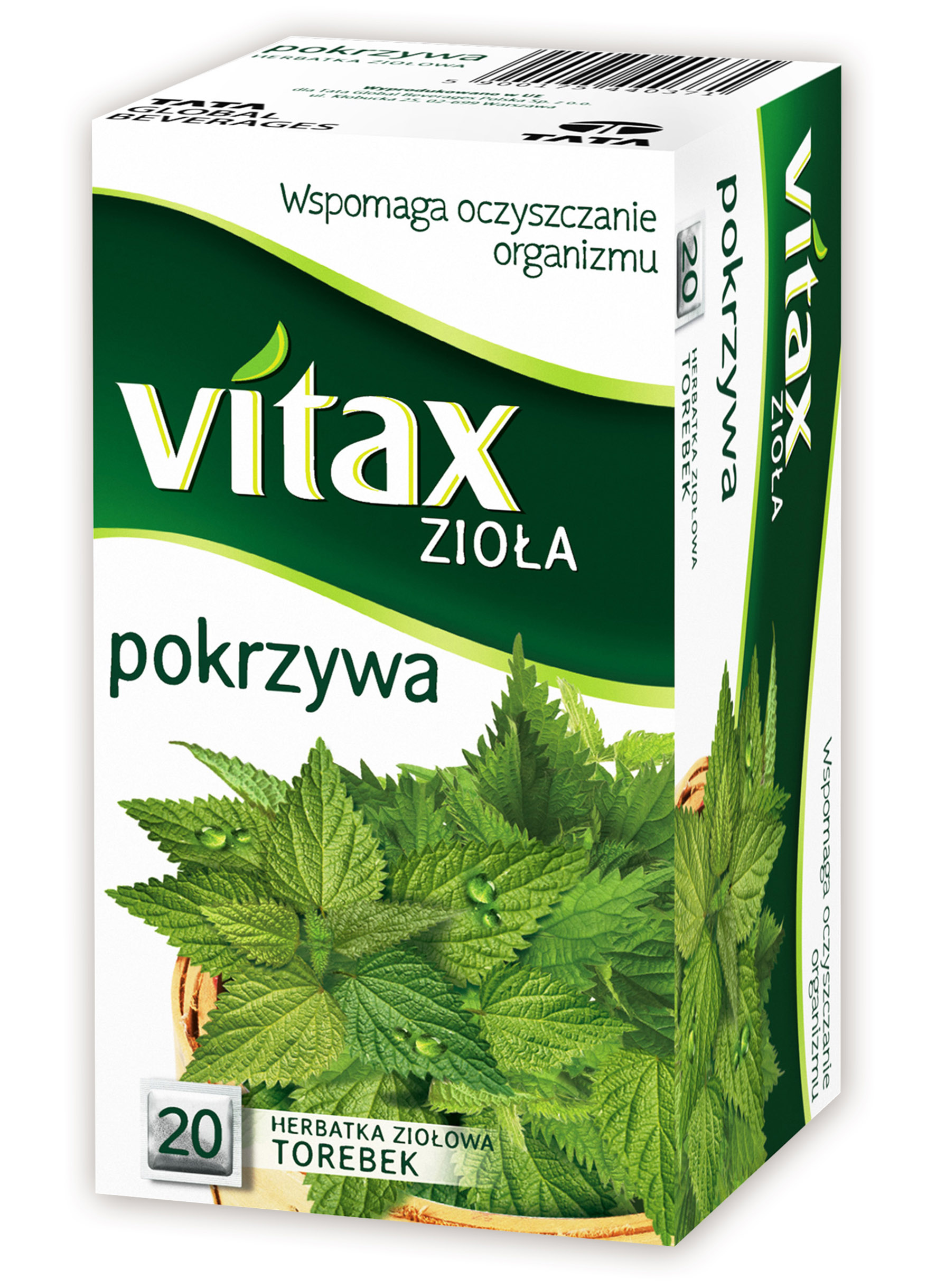 Herbata Vitax Zioła Pokrzywa 20 Torebek X 1,5G