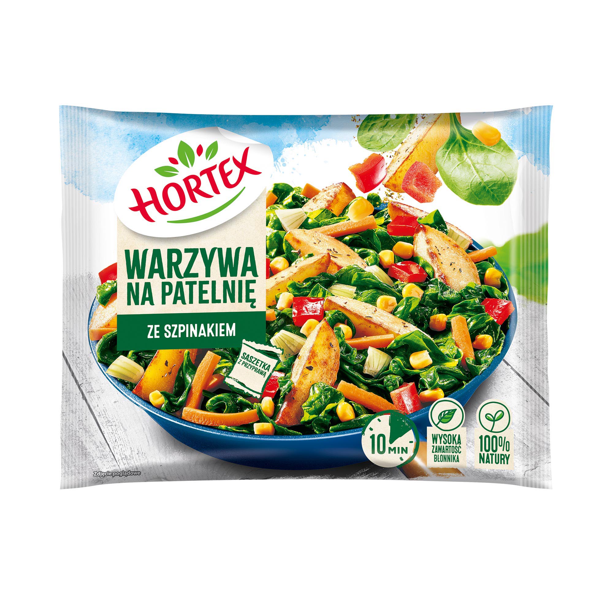 Hortex Warzywa Na Patelnię Ze Szpinakiem 450 G