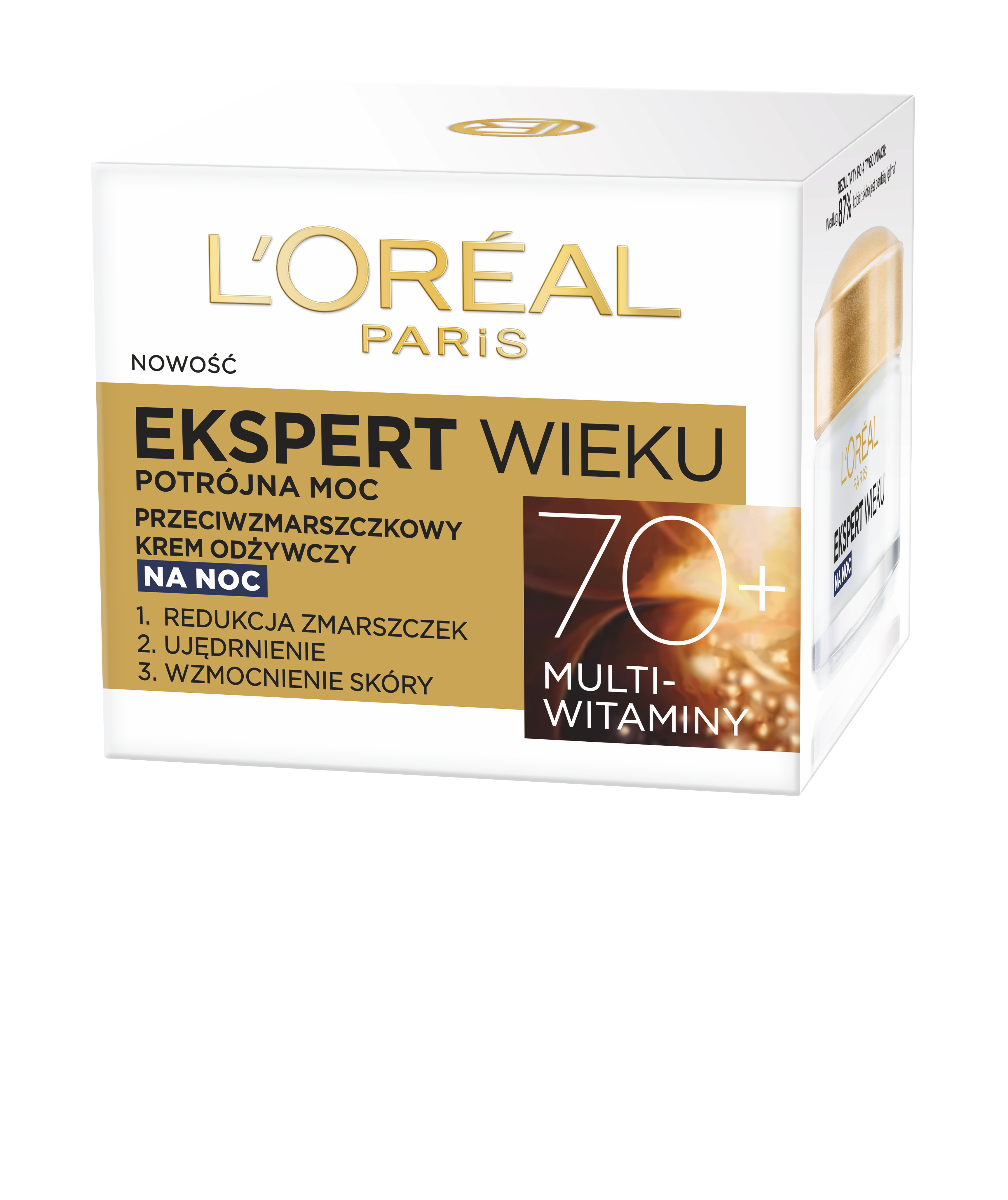 L'Oreal Paris Ekspert Wieku 70+ Krem Odżywczy Na Noc 50 Ml