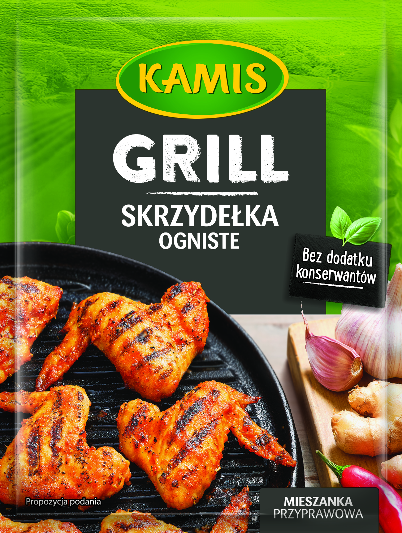 Kamis Grill Skrzydełka Ogniste 20G