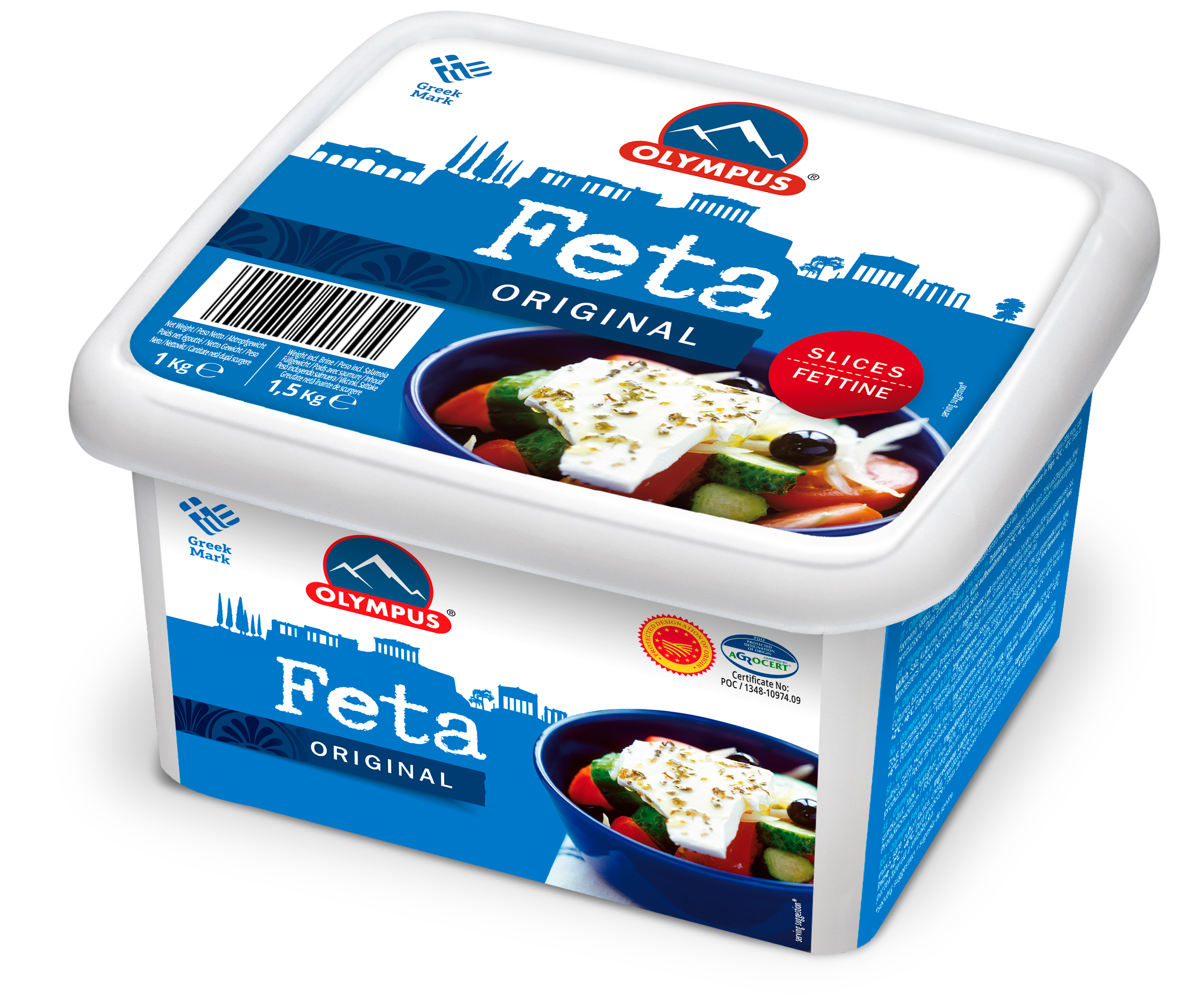 Olympus Feta Original Plastry 1 Kg