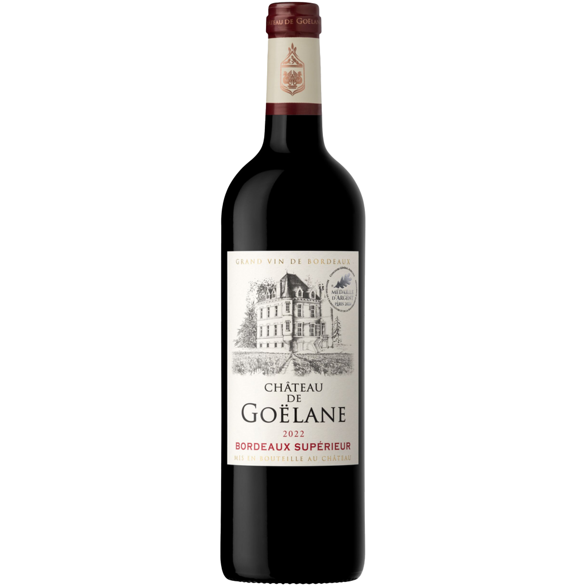 Chateau Goelane Bordeaux 750 Ml Czerwone Wytrawne