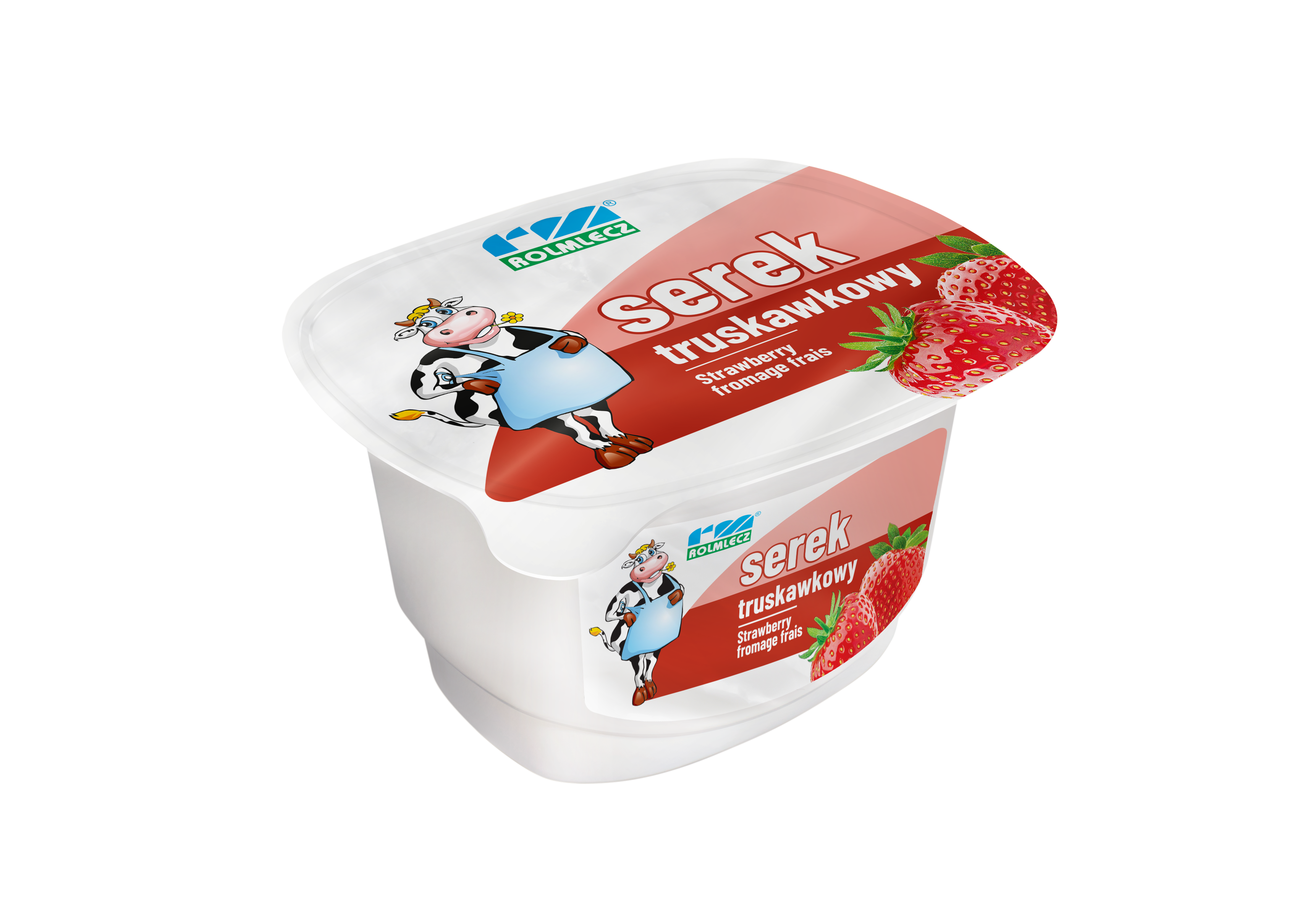Serek Homogenizowany Truskawkowy Rolmlecz 150G