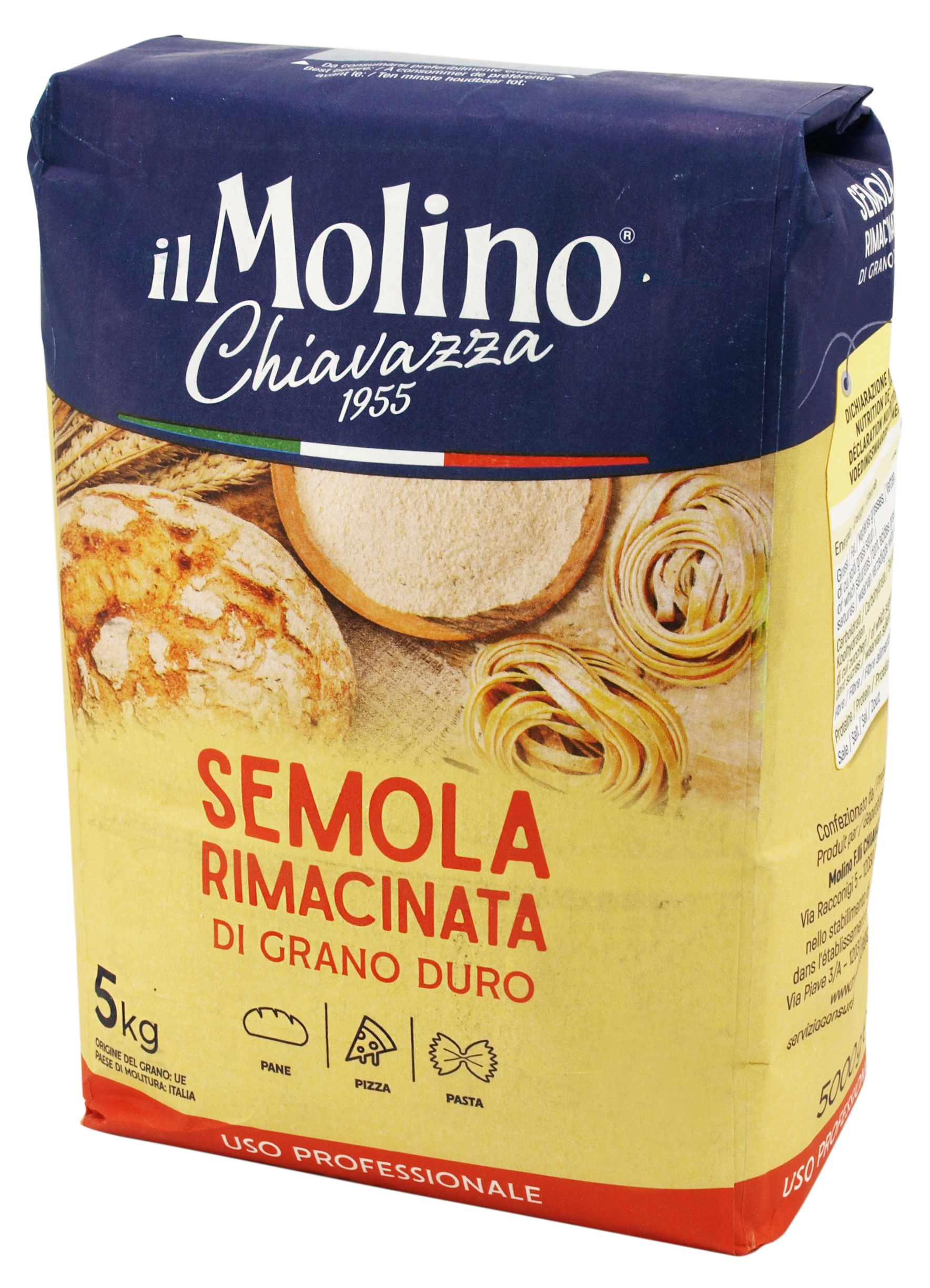 Mąka Pszenna Durum Semolina Il Molino 5 Kg