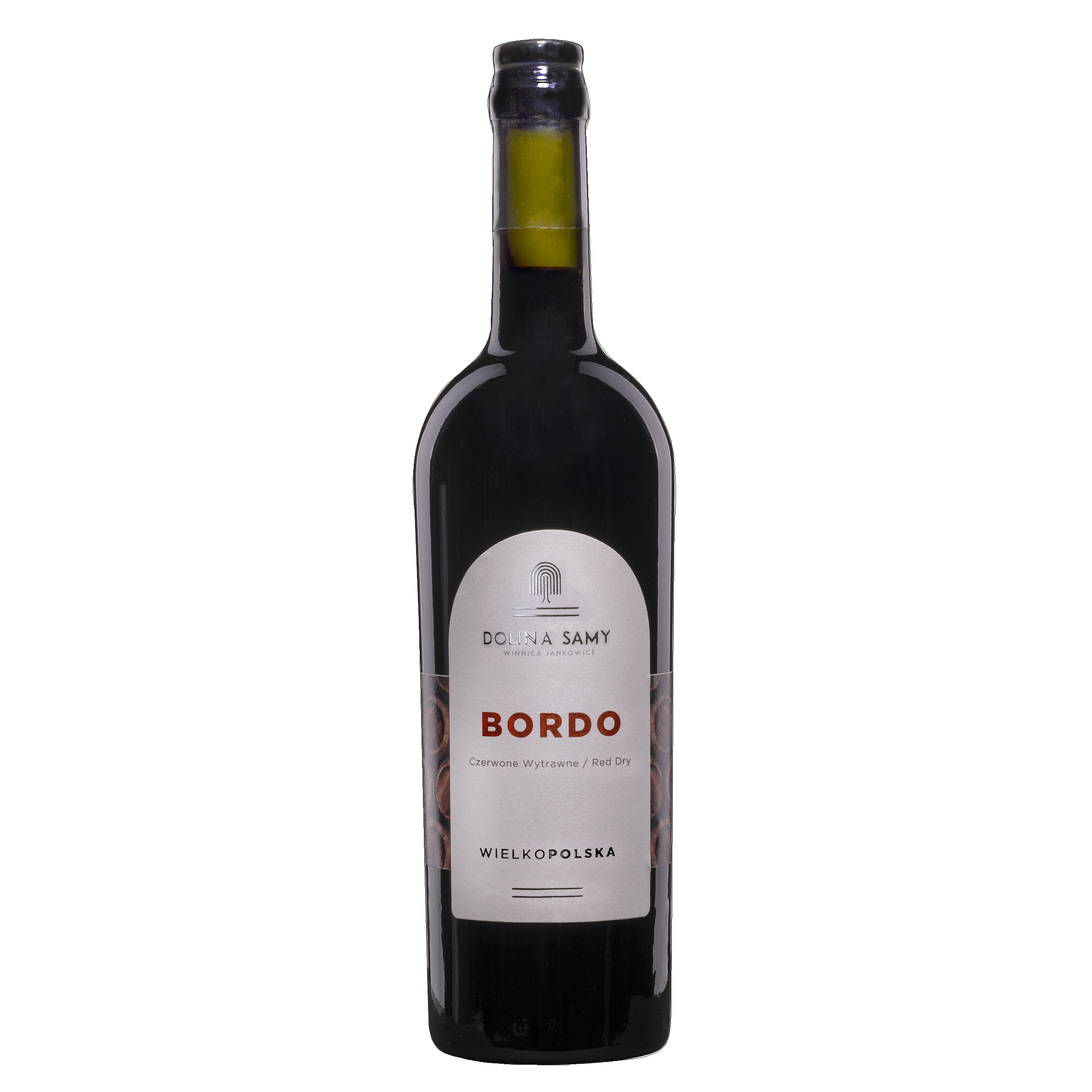 Dolina Samy Bordo Wytrawne Czerwone Wino Gronowe 12% 750Ml