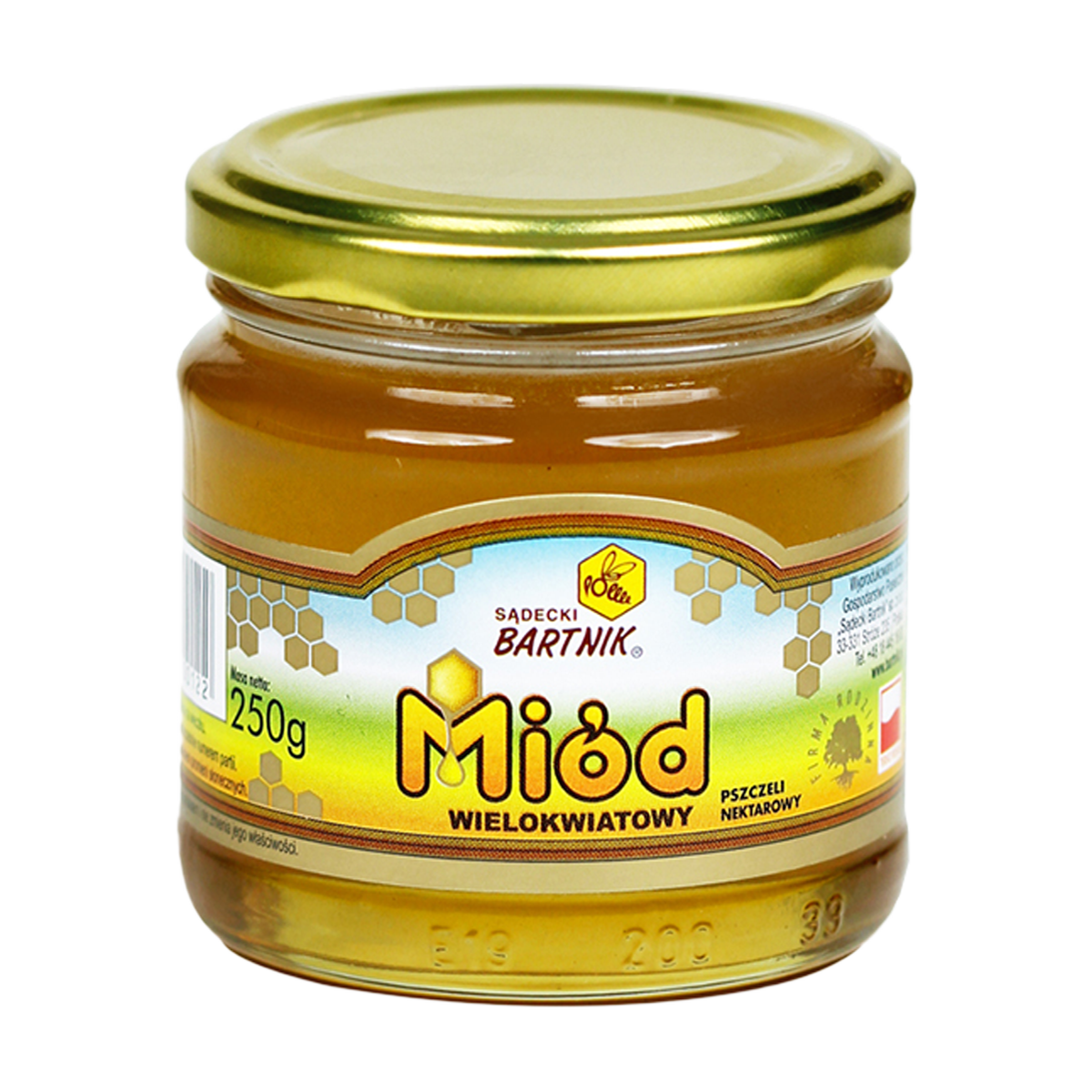 Sądecki Bartnik Miód Wielokwiatowy 250G