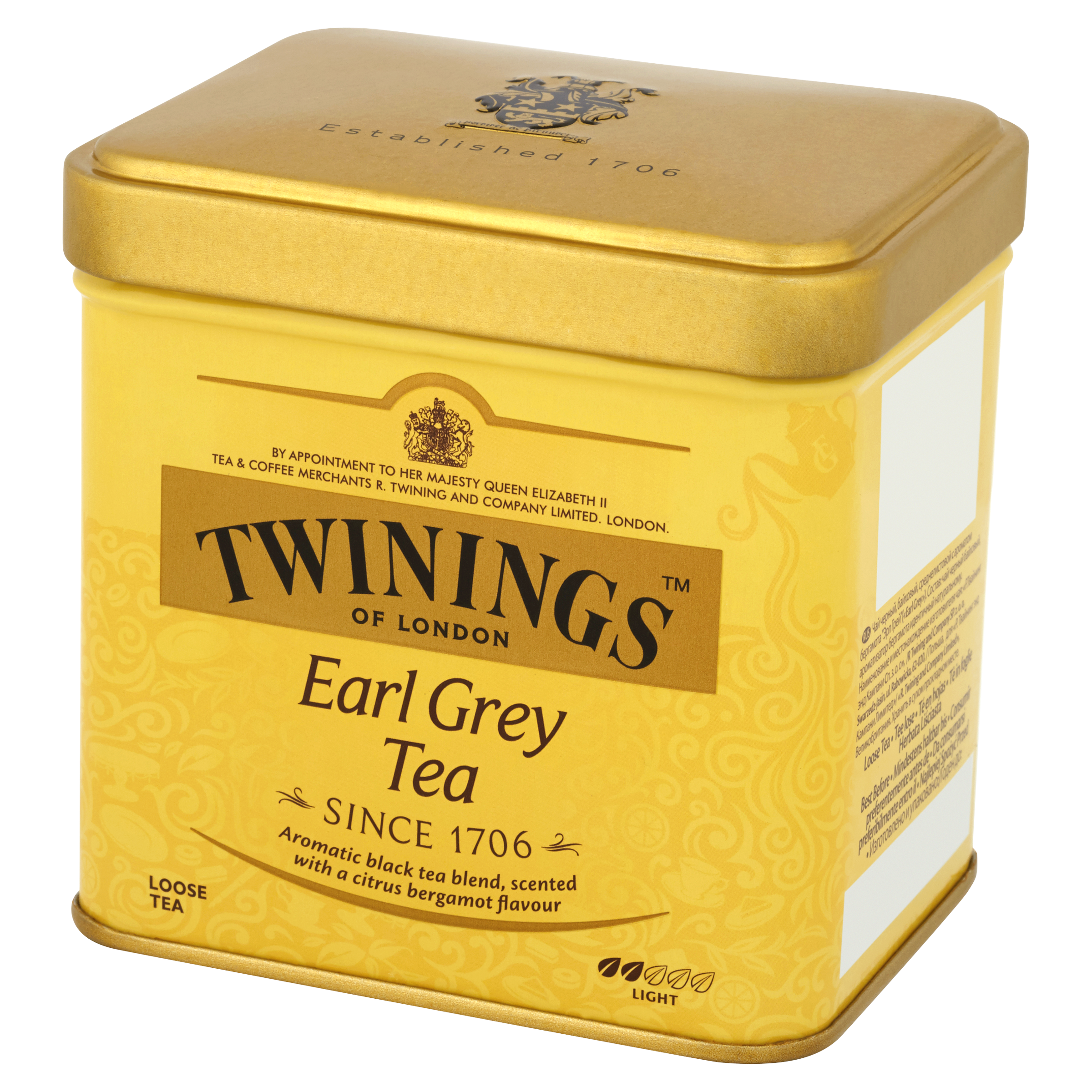 Twinings Herbata Liściasta Czarna Aromatyzowana Earl Grey 100G