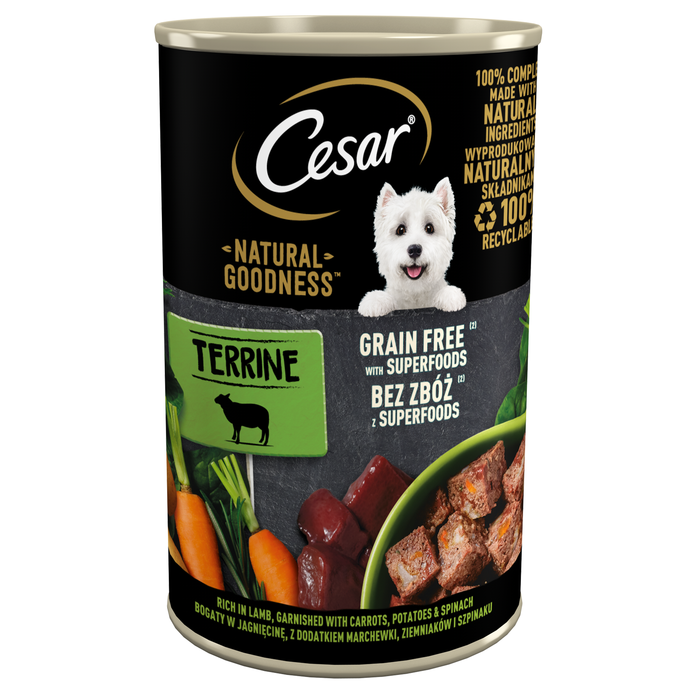 Cesar Puszka Jagnięcina 400G