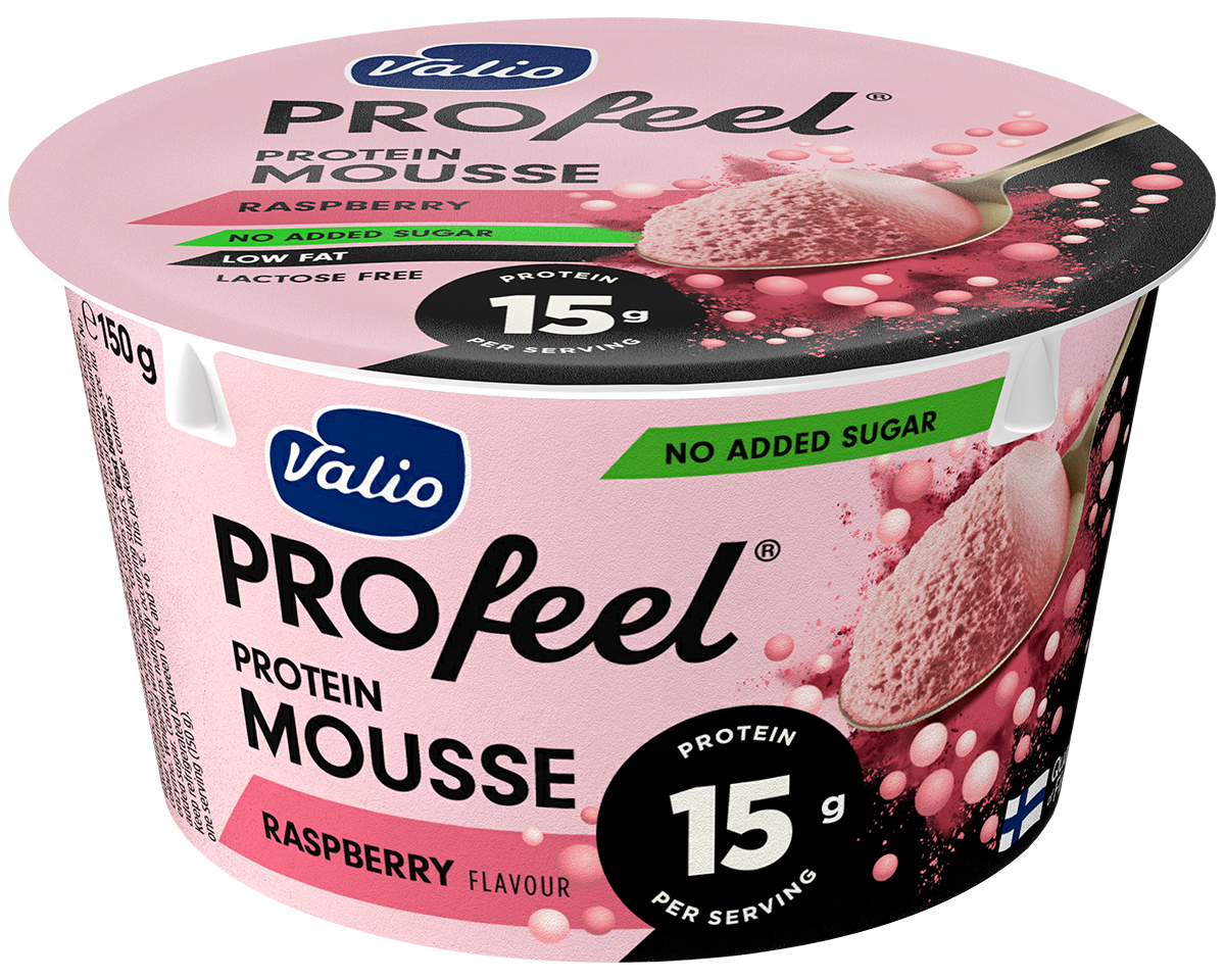 Valio Profeel Proteinowy Mus 150G Malina