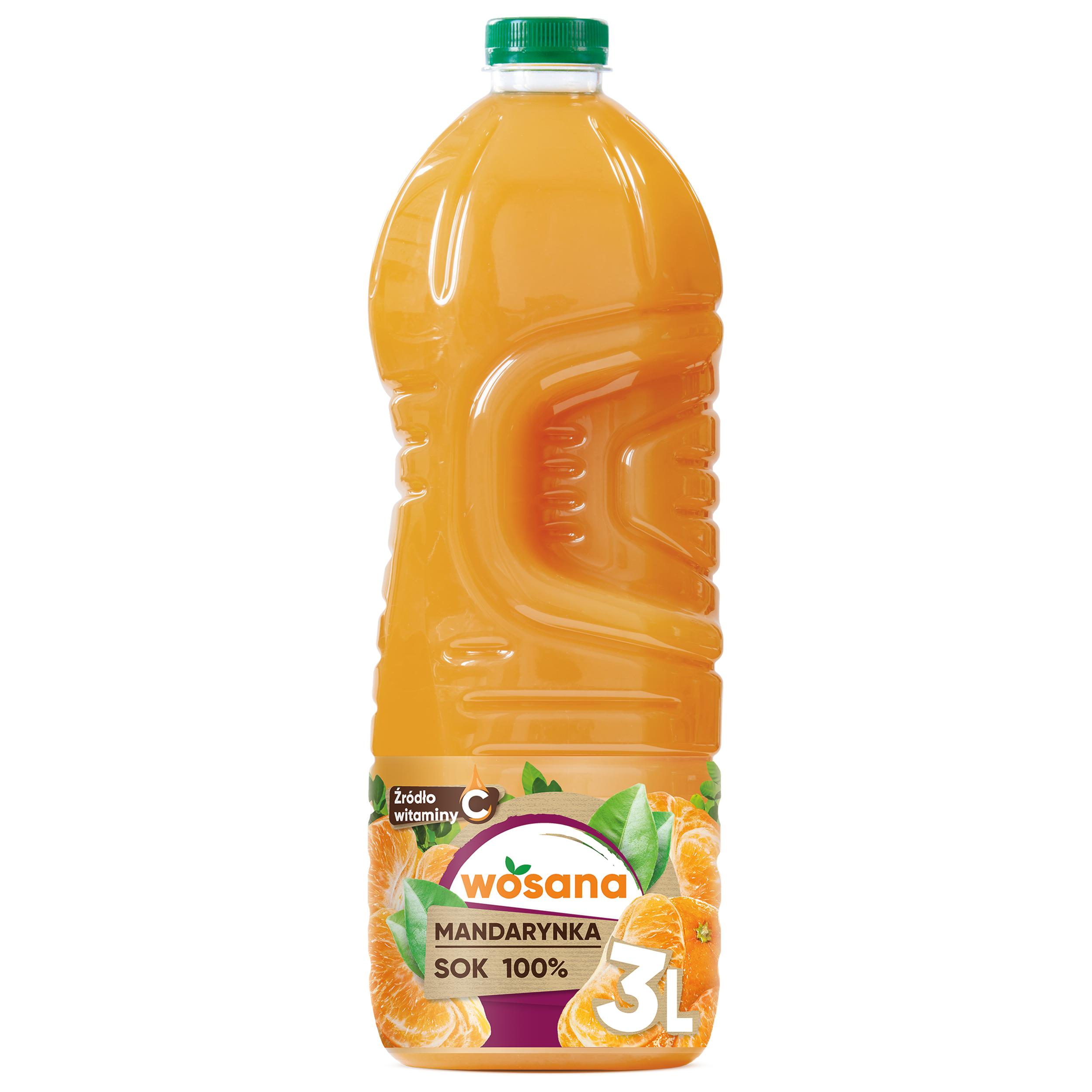 Wosana Mandarynka Sok 100% 3L