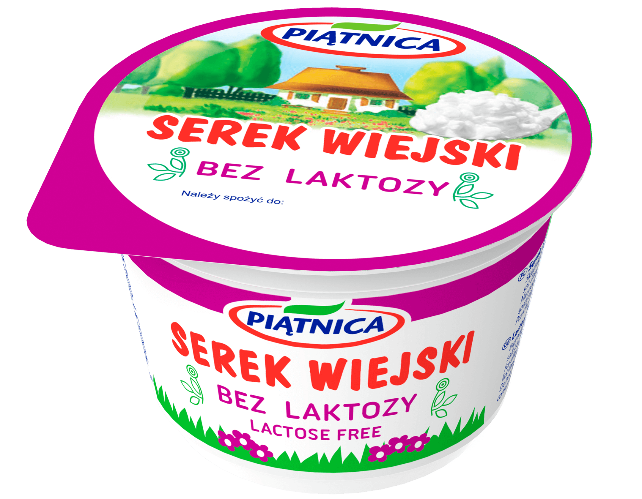 Piątnica Serek Wiejski Bez Laktozy 200 G