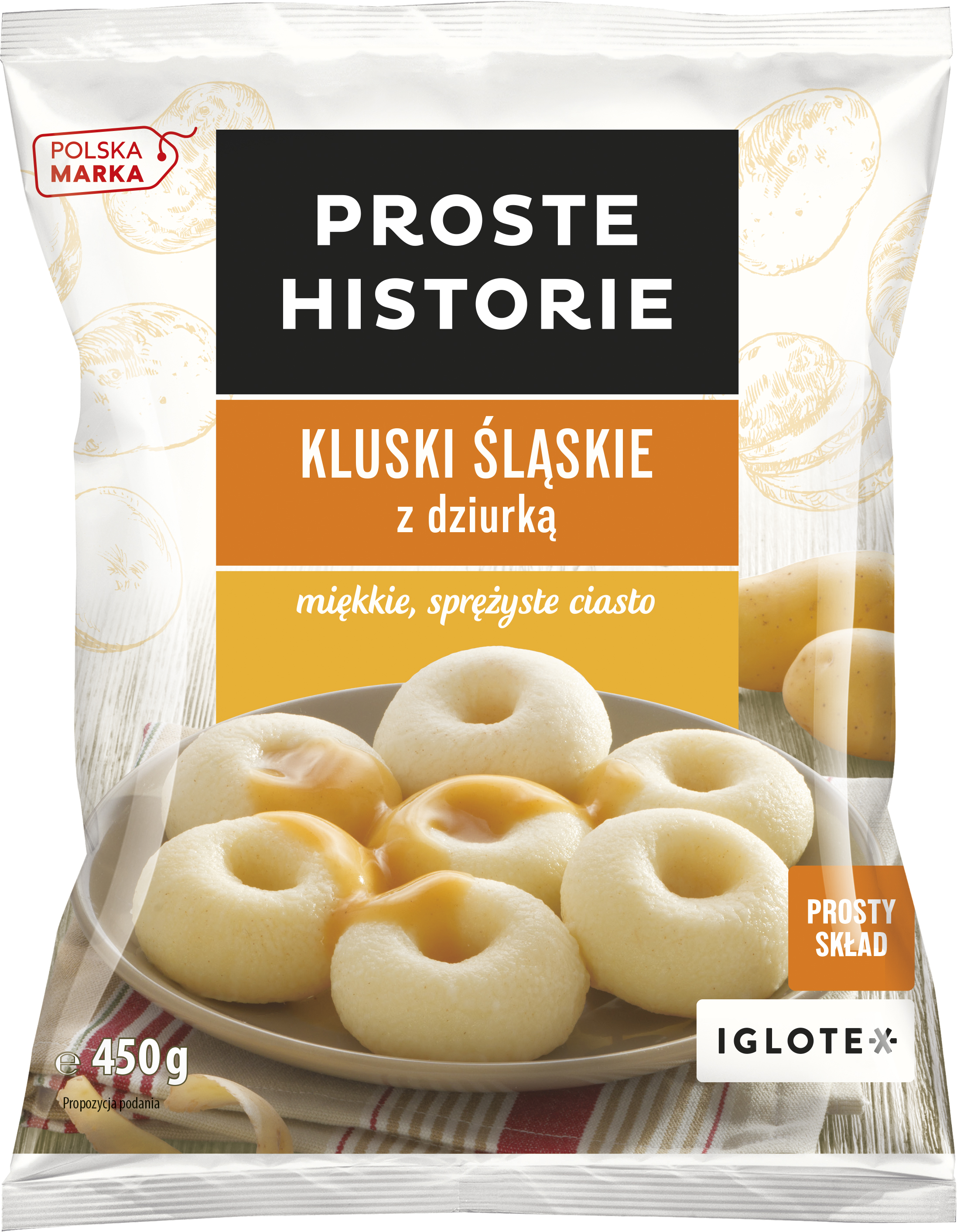 Proste Historie - Kluski Śląskie Z Dziurką 450G