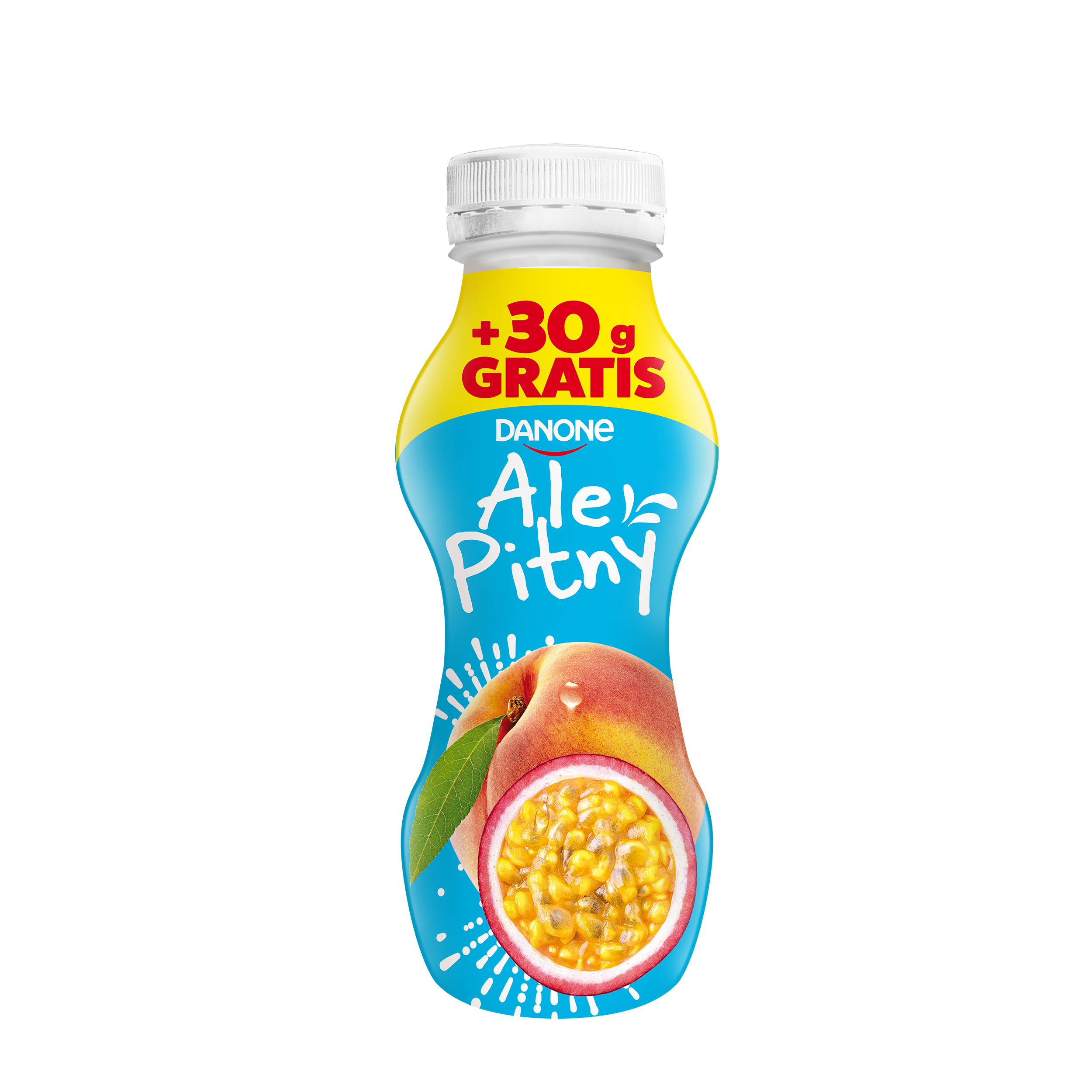 Danone Ale Pitny Brzoskwinia - Marakuja 270G + 30G